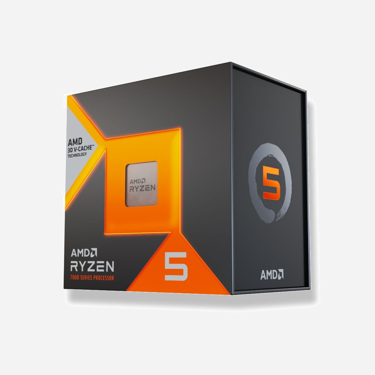 AMD Ryzen 5 7500X3D, 6 Cores, 4.0 GHz (Turbo 4.5 GHz), 96 Mo Cache L3, Socket AM5, DDR5, Radeon Graphics, TDP 65W, Ref. 100-100001904WOF - AMD Ryzen 5 7500X3D. Famille de processeur: AMD Ryzen™ 5, Socket de processeur (réceptable de processeur): Emplacement AM5, Lithographie du processeur: 5 nm. Canaux de mémoire: Double canal, Mémoire interne maximum prise en charge par le processeur: 128 Go, Types de mémoires pris en charge par le processeur: DDR5-SDRAM. Modèle d'adaptateur graphique inclus: AMD Radeon. Segment de marché: Bureau. Cache L1: 0,384 Mo, Cache L2: 6144 Ko