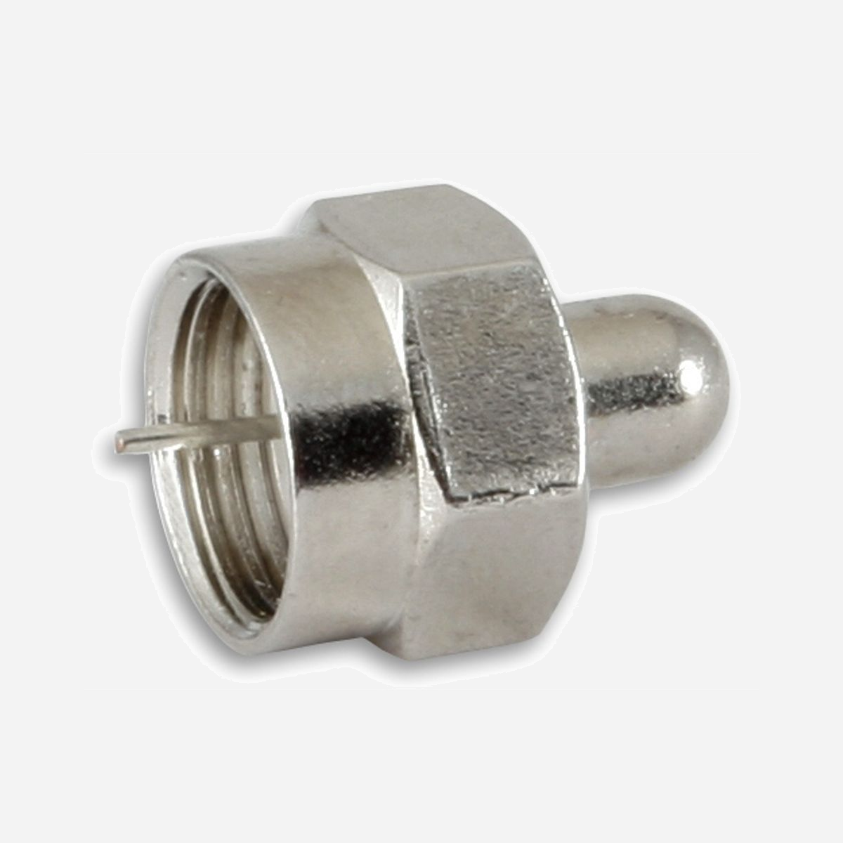 Kathrein EMK 03 F Argent : Connecteur F, Boîtier Métal Argenté - Référence Kathrein 273169 - Kathrein EMK 03. Connecteur(s): F, Couleur du produit: Argent, Matériel: Métal