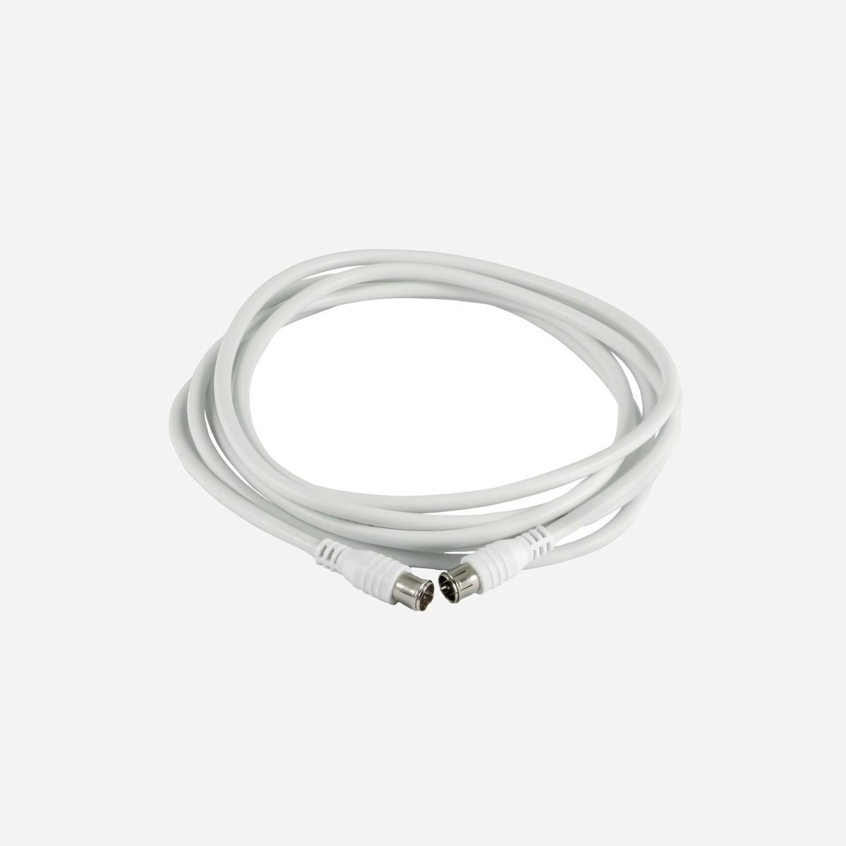 Kathrein ETG 30 - Câble Coaxial 3m Connecteur F Mâle vers F Mâle Blanc - Référence 274778 - Poids 180g - Kathrein ETG 30. Longueur de câble: 3 m, Connecteur 1: F, Connecteur 2: F. Poids: 180 g