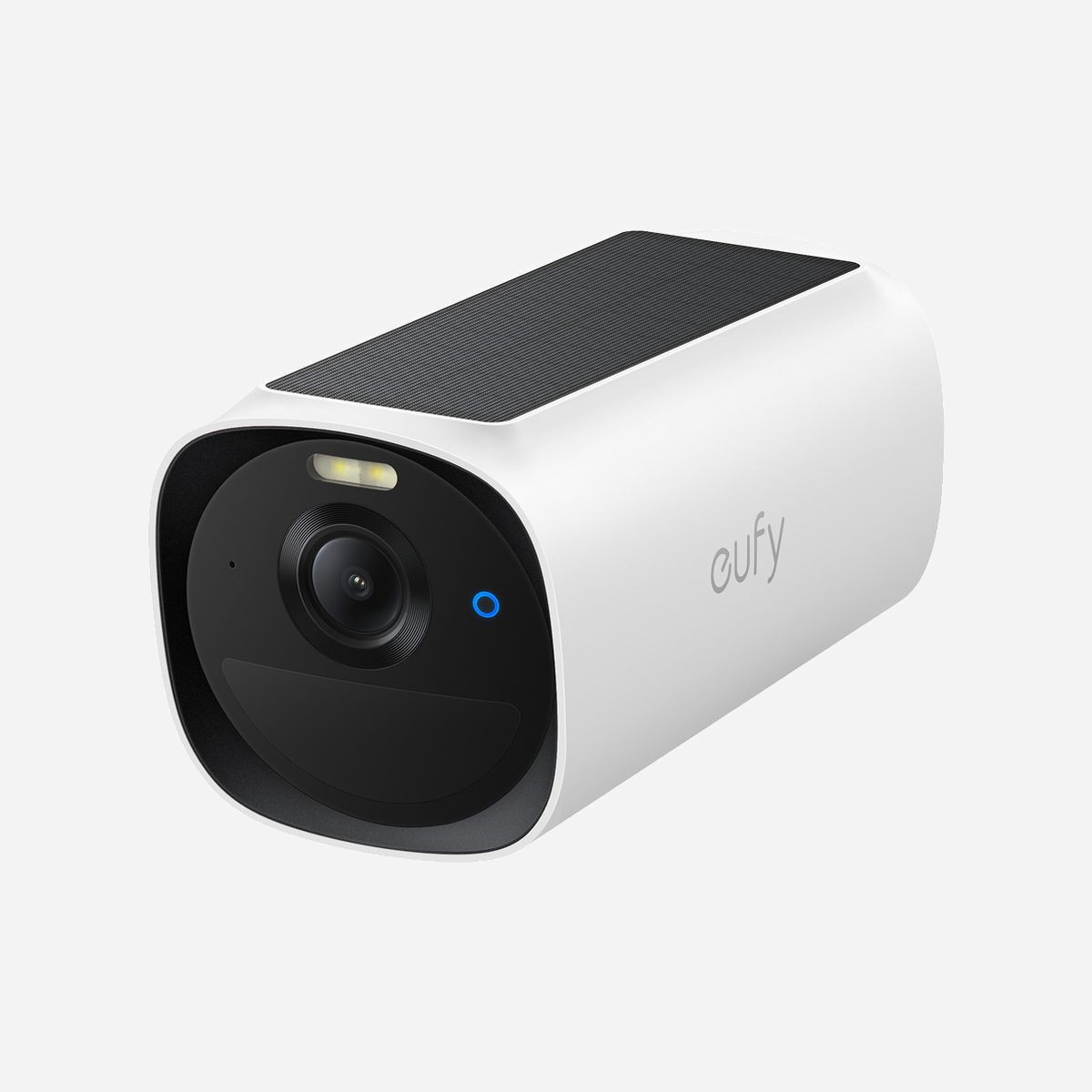 Eufy E40 Caméra IP Extérieure Sans Fil 4MP (2560x1440) 130° FOV Vision Nocturne, Audio 2-voies, IP66, Batterie 13000mAh, Compatible Apple HomeKit/Google Assistant/Amazon Alexa - Eufy E40. Type: Caméra de sécurité IP, Installation prise en charge: Extérieure, Technologie de connectivité: Sans fil. Type de montage: Plafond/mur, Couleur du produit: Blanc, Format: Balle (forme). point de vue angle (FOV): 130°. Résolution maximale: 2560 x 1440 pixels, Total des megapixels: 4 MP. Système audio: 2-voies