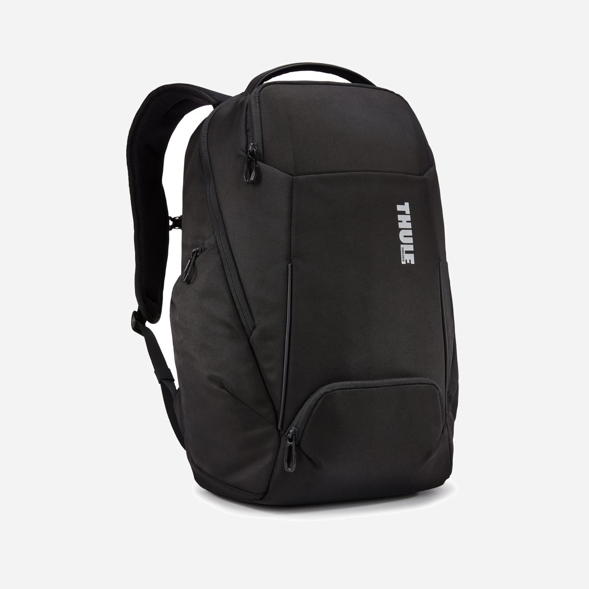 Sac à dos Thule Accent TACBP2316 Noir 16" Polyester Recyclé 26L - Compartiment PC 385x265mm, Tablette, Multi-Poches, 330x250x480mm, 1.2kg - Thule Accent TACBP2316 Black. Type d'étui: Sac à dos, Taille maximale de l’écran: 40,6 cm (16"), Portable à là main, Sangle épaule. Poids: 1,2 kg. Coloration de surface: Monochromatique