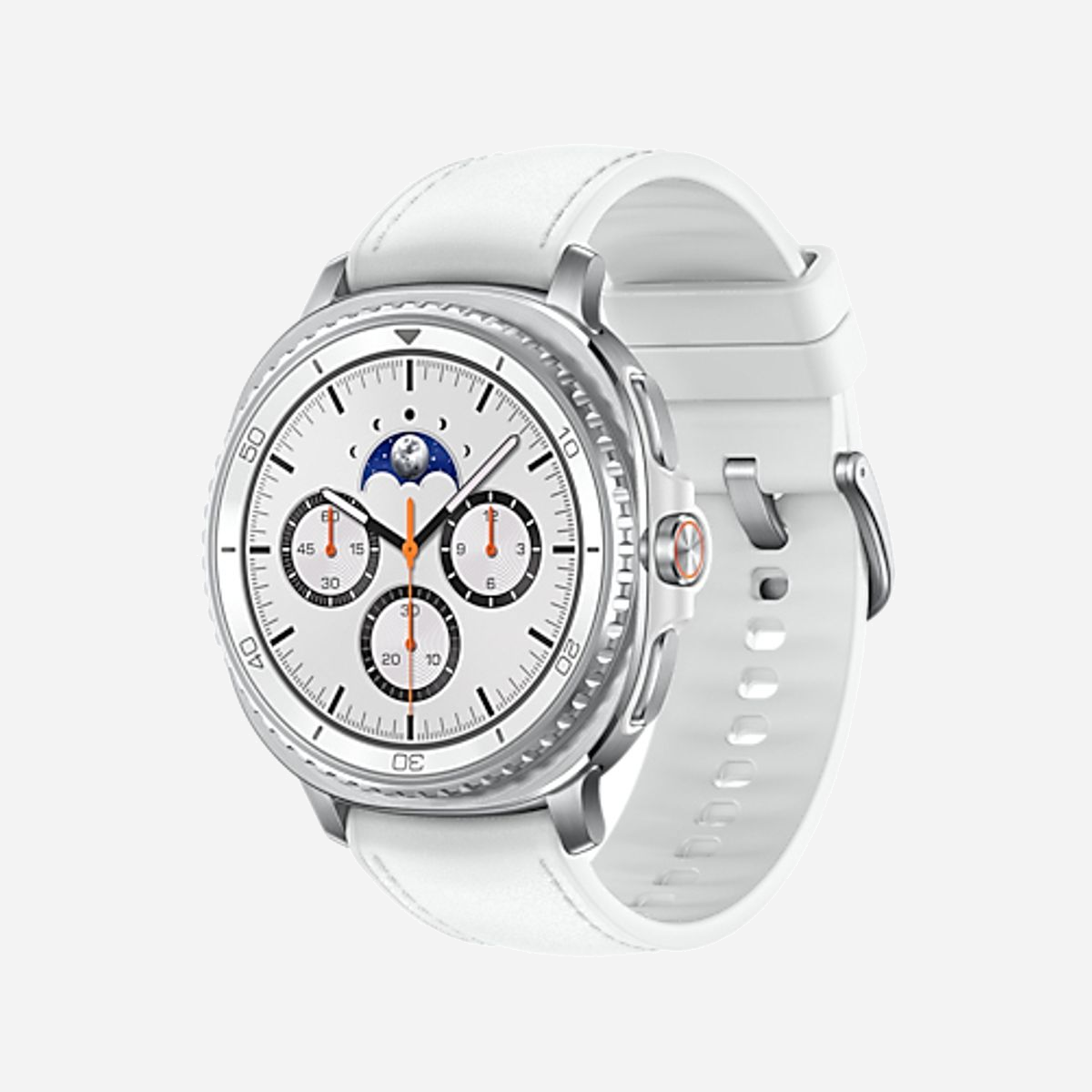 Samsung Galaxy Watch8 Classic 46mm Argent - Écran 1.3" Super AMOLED 438x438px, 2GB RAM, 64GB Flash, Exynos W1000, Bluetooth 5.3, WiFi, 4G, GPS, Wear OS - <b>Intemporelle</b><br><br>Notre Galaxy Watch intemporelle boostée à l'IA. La Galaxy Watch8 Classic arbore notre nouveau design signature, accompagné par la Couronne rotative iconique, le Bouton d’action réservé à nos Watch les plus premium et le nouveau Système d’attache dynamique pour un ajustement idéal.<br><br>Faîtes l'expérience de l'IA sur Watch, désormais capable de vous aider à effectuer plusieurs tâches à partir de quelques mots pour booster votre productivité. Améliorez votre bien-être avec le coach personnel Samsung Health et les conseils personnalisés de Galaxy AI, qui vous accompagnent de jour comme de nuit pour vous aidez à améliorer vos performances running, votre sommeil, votre nutrition et même votre mental. Ayez votre coach personnel Samsung Health accessible depuis votre poignet avec la Galaxy Watch8 Classic, la Watch IA intemporelle.<br><br><b>L'alliance de l'innovation et d'un design intemporel</b><br>Le retour de la Couronne rotative iconique. Le design Watch Classic rencontre notre nouveau design signature Galaxy Watch pour donner à la Galaxy Watch8 Classic un look plus sophistiqué. Utilisez la Couronne rotative pour naviguer encore plus simplement.<br><br><b>Le nouveau design signature Galaxy Watch</b><br>Démarquez-vous avec le nouveau design intemporel et innovant de la Galaxy Watch8 Classic. Un design inspiré par l'émotion et la technologie qui se retranscrit dans les bords carrés de la Galaxy Watch8 Classic.<br><br><b>L'ajustement parfait</b><br>Le nouveau Système d’attache dynamique de la Galaxy Watch8 Classic plaque votre montre contre votre peau pour apporter plus d'esthétique, de confort et de stabilité sur votre poignet. Testez la Galaxy Watch Classic la plus confortable à ce jour et changez encore plus facilement de bracelet. <br><br><b>Bouton d’action, la touche premium</b><br>La première Galaxy Watch Classic à être équipée du Bouton d’action. Une touche de modernité à un design intemporel, pour vous permettre d’accéder plus rapidement à vos fonctions préférées ou pour lancer des apps en un geste. <br><br><b>Des couleurs Classic adaptées à tous les looks</b><br>La Galaxy Watch8 Classic est diponible en deux coloris, Noir et Blanc. Le Noir intense de la Galaxy Watch8 Classic dégage un raffinement absolu, affirmant votre style avec audace en toute occasion. Pour un look plus épuré et contemporain, le Blanc pur offre une esthétique plus minimaliste. Que ce soit pour une soirée ou repousser vos limites lors d'une séance de sport, la Galaxy Watch8 Classic rehausse sans effort chaque tenue, vous assurant une allure soignée. <br><br><b>Posez-lui une question. C'est fait</b><br>Parlez avec Gemini depuis votre poignet. Votre Galaxy Watch8 Classic devient votre meilleur compagnon au quotidien en vous aidant à exécuter des actions à la voix, comme faire des résumer un emails ou envoyer des messages à partir de quelques mots. Vous pouvez même demander à Gemini de mémoriser des informations importantes, comme l'endroit où vous avez garé votre voiture ou le casier que vous avez utilisé, et ce, directement depuis votre poignet.<br><br><b>Suivez votre forme avec le Score d’énergie</b><br>Avec le Score d’énergie, commencez votre journée en pleine forme ! La Galaxy Watch8 Classic vous indique où vous en êtes grâce à l'analyse de votre sommeil, de votre fréquence cardiaque et de vos activités quotidiennes. Vous pouvez ensuite adapter votre journée en conséquence en analysant vos données et en suivant les conseils personnalisés apportés par Galaxy AI. <br><br><b>Apprenez à vous coucher à l'heure parfaite</b><br><br>Adoptez la routine de sommeil qui vous convient le mieux. Après seulement 3 nuits, le Coach sommeil de votre Galaxy Watch8 Classic est capable de vous conseiller chaque jour sur l'heure parfaite pour vous coucher. Réveillez-vous dans votre meilleure forme et commencez votre journée de la meilleure des manières !<br><br><b>Un coach personnel pour améliorer votre foulée</b><br><br>Après une bonne nuit de sommeil, partez faire votre course matinale en suivant les conseils de votre Coach running. Après un test de 12 minutes, le coach vous assigne un niveau de 1 à 10 et adapte un plan d'entraînement complet de plusieurs semaines en fonction de vos objectifs de course. Son but ? Vous permettre de courir votre premier 5km, 10km, semi-marathon voire marathon ! <br><br><b>L’indicateur de votre état cardiovasculaire</b><br>Votre Charge vasculaire pendant le sommeil, la nouvelle manière de suivre votre système cardiovasculaire. Au bout de 3 nuits de sommeil, votre Galaxy Watch8 Classic identifie votre Charge vasculaire de référence et vous informe chaque jour de l'évolution de cette charge. En cas de mauvaise tendance, votre Watch vous conseillera de manger plus équilibré, d’adopter de meilleures habitudes de sommeil ou de mieux gérer votre stress avec l'aide de votre Watch. <br><br><b>Mangez plus équilibré</b><br>Suivez l'évolution de votre Indice antioxydant pour savoir si vous mangez suffisamment de fruits et légumes, et rester jeune encore plus longtemps. Placez simplement votre pouce sur le capteur au dos de votre Watch pour mesurer le niveau de caroténoïdes dans votre peau et connaître la qualité de votre mode de vie et de votre alimentation. Un moyen simple pour adopter un meilleur mode de vie ! <br><br><b>One UI 8 Watch</b><br>Nouvelle Watch, nouvelle interface. Naviguez encore plus simplement avec la nouvelle organisation en pilule de vos widgets. Vos notifications apparaissent à la verticale, aussi simplement que sur votre smartphone, et vos applications les plus utilisées apparaissent désormais en haut de la liste. La Now Bar fait aussi son apparition sur votre Galaxy Watch, pour accéder en temps réel et au même endroit à vos informations d’entraînement, à votre musique et à vos timers. <br><br><b>Un cadran et un bracelet à votre look</b><br>Changez votre bracelet en un geste pour vous adapter à vos habitudes. Partez en meeting avec le Bracelet Hybride premium, ou enfilez le Bracelet Sport chic pour votre sortie festive ou sportive. Personalisez même votre cadran depuis l'application Galaxy Wearable en modifiant chaque composant et chaque couleur. <br><br><b>L'expérience Galaxy Wearable</b><br>Commencez simplement par télécharger les applications Galaxy Wearable et Samsung Health depuis le Play Store pour connecter votre smartphone Android™ à votre Galaxy Watch. C'est aussi simple que ça ! Vous pouvez maintenant profiter de votre Galaxy Watch8 Classic intemporelle et de toutes ses fonctions de suivi de sommeil et de bien-être. <br><br><b>Vos appareils Galaxy, meilleurs ensemble</b><br><br>Profitez de l'expérience Galaxy, encore plus facile d'utilisation, intelligente et fluide, en utilisant les produits Samsung Galaxy ensemble.<br><br>