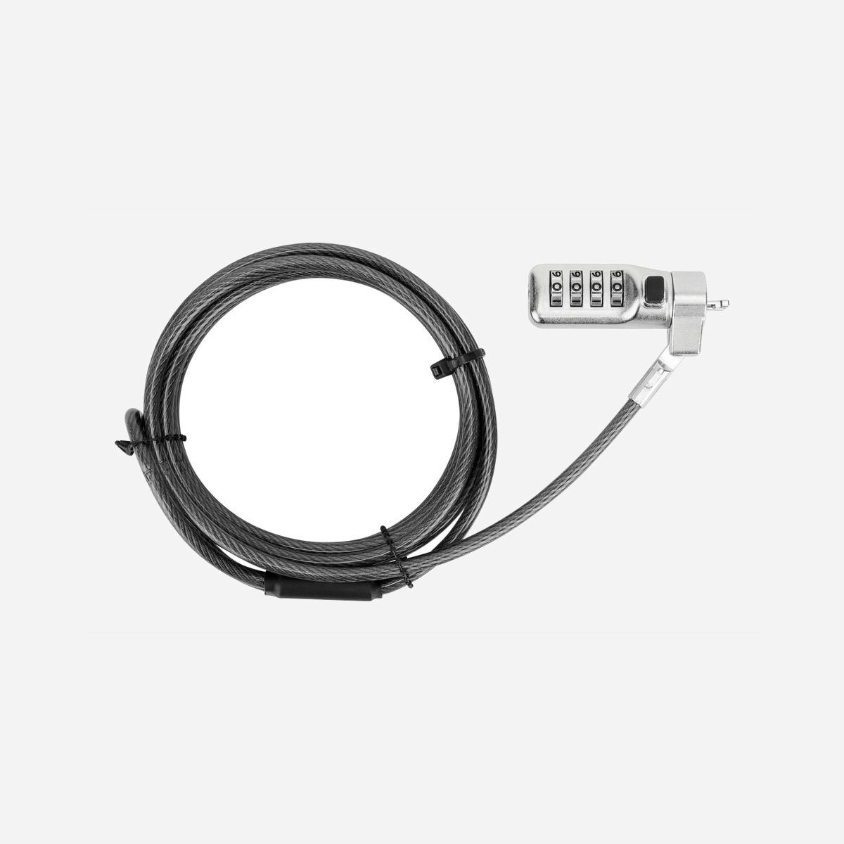 Targus ASP71GL - Câble de sécurité pour ordinateur portable, verrouillage à combinaison, câble acier galvanisé 1.9m, emplacement Kensington, noir. - Targus ASP71GL. Couleur du produit: Noir, Meilleures utilisations: Ordinateur portable, Type de serrure: Verrouillage à combinaison. Longueur de câble: 1,9 m, Largeur: 41 mm, Profondeur: 165 mm