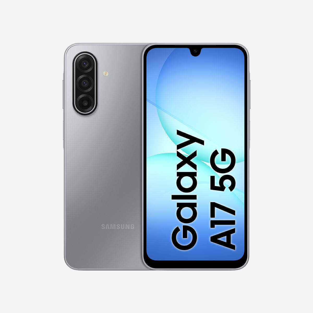 Samsung Galaxy A17 5G SM-A176BZAAEUB 6,7" Super AMOLED 90Hz Android 15 4Go RAM 128Go 50MP OIS 5000mAh IP54 Gorilla Glass Victus Gris - La nature prend vie avec un écran Super AMOLED<br>Donnez vie à vos contenus avec un écran de 6,7 pouces Super AMOLED de 90 Hz : fluidité, intensité, et une immersion visuelle au rendez-vous.<br><br>Discutez en direct avec Gemini Live<br>Parlez librement et naturellement avec Gemini Live pour obtenir des informations en temps réel. Partagez vos moments à travers la caméra ou en téléchargeant des images, et obtenez de laide pour des tâches telles que le décodage des étiquettes dentretien de vos vêtements préférés.<br><br>Fin. Élégant. Stylé.<br>Avec un profil affiné, un capteur dempreinte digitale intégré, un bloc photo épuré, le Galaxy A17 5G allie élégance et légèreté. Disponible en noir, gris et bleu.<br><br>Trois capteurs, trois fois plus de possibilités !<br>Le module photo du Galaxy A17 5G embarque trois capteurs : un grand-angle de 50 MP avec OIS, un ultra grand-angle de 5 MP et un macro de 2 MP. Résultat : chaque scène est réussie, quelles que soient les conditions. Vos souvenirs prennent vie avec des couleurs éclatantes.<br><br>De nuit comme de jour, capturez des images claires et lumineuses grâce à la stabilisation optique<br>À un concert ou en basse lumière, la stabilisation optique vous offre des vidéos ultra fluides et des photos jusquà 2,5 fois plus lumineuses et nettes.<br><br>La puissance au service de votre quotidien<br>Avec son processeur octa-core cadencé à 2,4 GHz, jouez à vos jeux préférés et enchaînez vos séries favorites sans interruption.<br><br>Un smartphone conçu pour durer, à vos côtés<br>Profitez de jusqu'à 6 générations de mises à jour du système d'exploitation et 6 années de mises à jour de sécurité pour garder votre Galaxy A17 5G à la page et vos données en sécurité.<br><br>Résistant aux aléas du quotidien<br>N'ayez plus peur des éclaboussures et des rayures. Grâce à sa certification IP54 et son nouveau verre Corning® Gorilla® Glass Victus®, vous pouvez vaquer à vos occupations l'esprit tranquille.<br><br>Toujours une longueur davance avec la 5G<br>Profitez de la puissance de la 5G : des séries en plus haute qualité, des jeux plus fluides et des appels vidéo sans coupure. Une façon plus simple et plus fluide de profiter de votre smartphone.<br><br>Entourez et trouvez en toute simplicité.<br>Avez Entourer pour chercher, il vous suffit simplement d'entourer un texte ou un objet pour obtenir instantanément les résultats de votre recherche.<br><br>One UI 7, à votre image<br>Une interface qui vous simplifie la vie. One UI 7 réinvente lexpérience Galaxy avec un look moderne et une ergonomie optimisée.<br><br>Partagez des fichiers instantanément<br>Utilisez Quick Share pour partager facilement des fichiers entre appareils, sans perte de qualité, que ce soit au sein de l'écosystème Galaxy ou en dehors. Par exemple, vous pouvez partager des fichiers avec des utilisateurs iOS et PCs grâce à Quick Share.<br><br>Changez de smartphone, gardez ce qui compte<br>Transférez facilement vos photos, vidéos, contacts et applications de votre ancien appareil vers votre nouveau smartphone Galaxy.