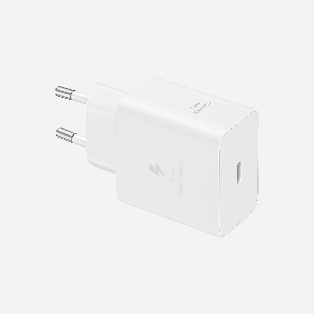 Chargeur Secteur Samsung EP-T4511 45W Super Fast Charging 2.0, USB Type-C, Puissance USB 3.0, Câble USB-C vers USB-C 1.8m, Blanc, 100-240V - Samsung EP-T4511. Type de chargeur: Intérieure, Type de source d'alimentation: Secteur, Compatibilité de chargeur: Universel. Tension d'entrée: 100-240 V. Quantité de ports USB de type C: 1, Charge rapide. Longueur de câble: 1,8 m, Couleur du produit: Blanc