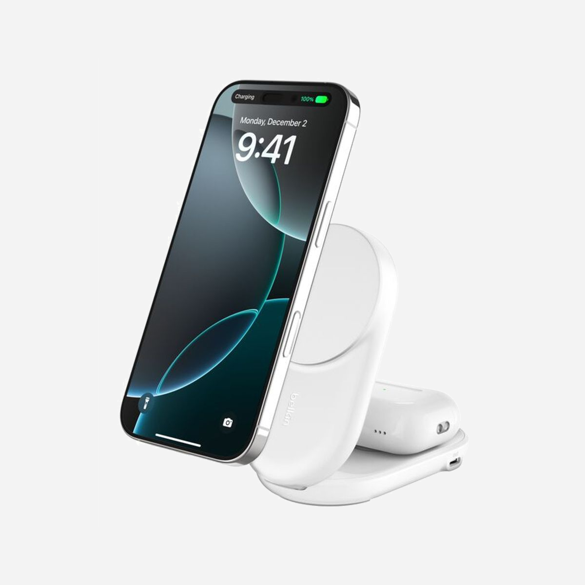 Belkin WIZ039KQWH : Chargeur Intérieur Qi2 25W, USB-C 45W, Recharge Rapide Ultra Charge, Câble 1.5m, Blanc, pour Smartphone, Smartwatch, Casque, Fitness tracker - Belkin Qi2. Type de chargeur: Intérieure, Type de source d'alimentation: USB, Compatibilité de chargeur: Fitness tracker, Casques, Smartphone, Smartwatch, Quantité de ports USB de type C: 1, Recharge sans fil, Charge rapide. Longueur de câble: 1,5 m, Couleur du produit: Blanc