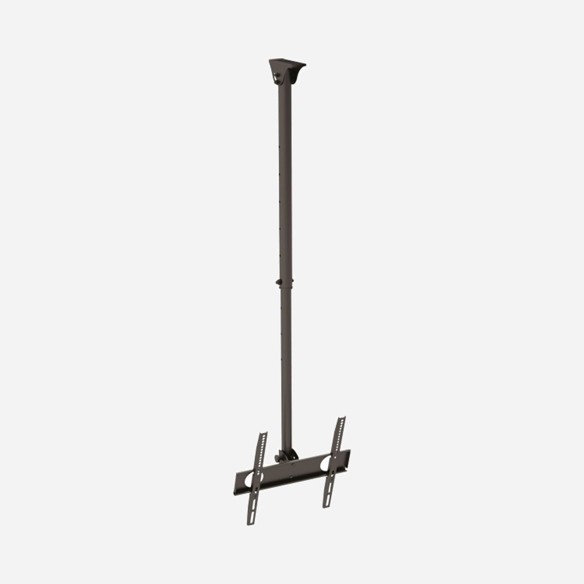 Support plafond InLine 23149A pour écrans 32"-55" (81-140cm), VESA 200x100 à 400x400, charge max. 50kg, inclinaison 0-15°, hauteur ajustable 1050-1560mm, noir - InLine 4043718172504. Capacité de charge maximale: 50 kg, Taille minimale de l'écran: 81,3 cm (32"), Taille maximale de l’écran: 139,7 cm (55"), Compatibilité interface de montage (min): 200 x 100 mm, Compatibilité interface de montage (max): 400 x 400 mm. Réglage de la hauteur: 1050 - 1560 mm, Angle d'inclinaison: 0 - 15°. Couleur du produit: Noir