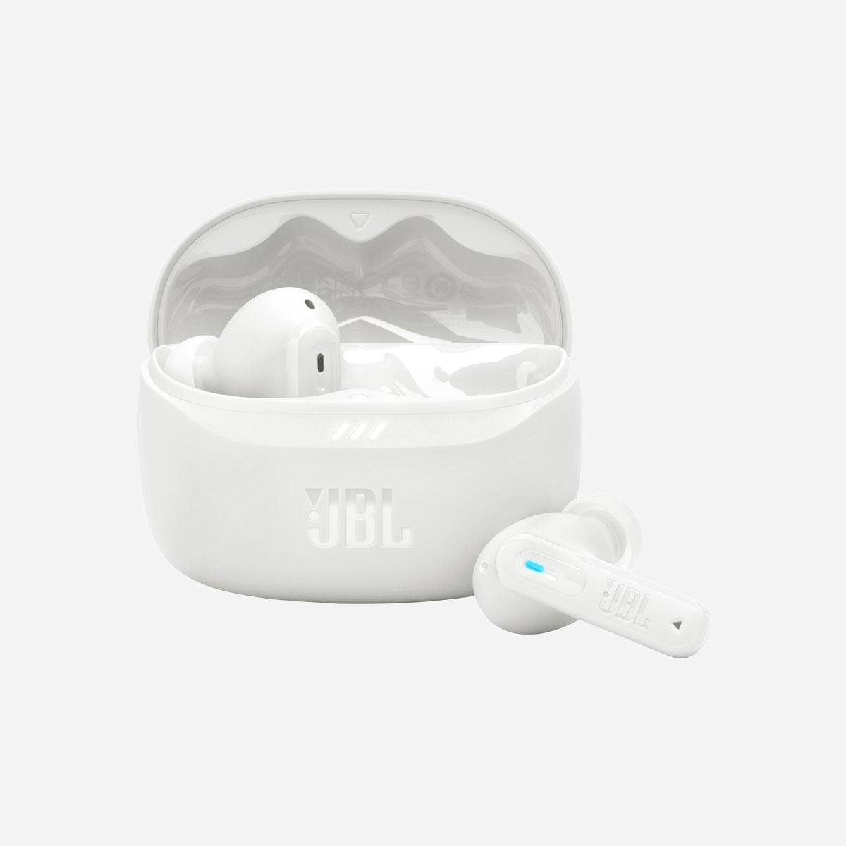 Triton JBL Tune Beam 2 Blanc : Écouteurs sans fil Bluetooth 5.3, IP54, 20-20000 Hz, ANC adaptatif, 6 micros, Batterie intégrée, Autonomie 12h (ANC désactivé), 135g - JBL Tune Beam 2. Type de produit: Casque. Technologie de connectivité: Sans fil, Bluetooth. Utilisation recommandée: Appels/Musique. Fréquence des écouteurs: 20 - 20000 Hz. Poids: 135 g. Couleur du produit: Blanc