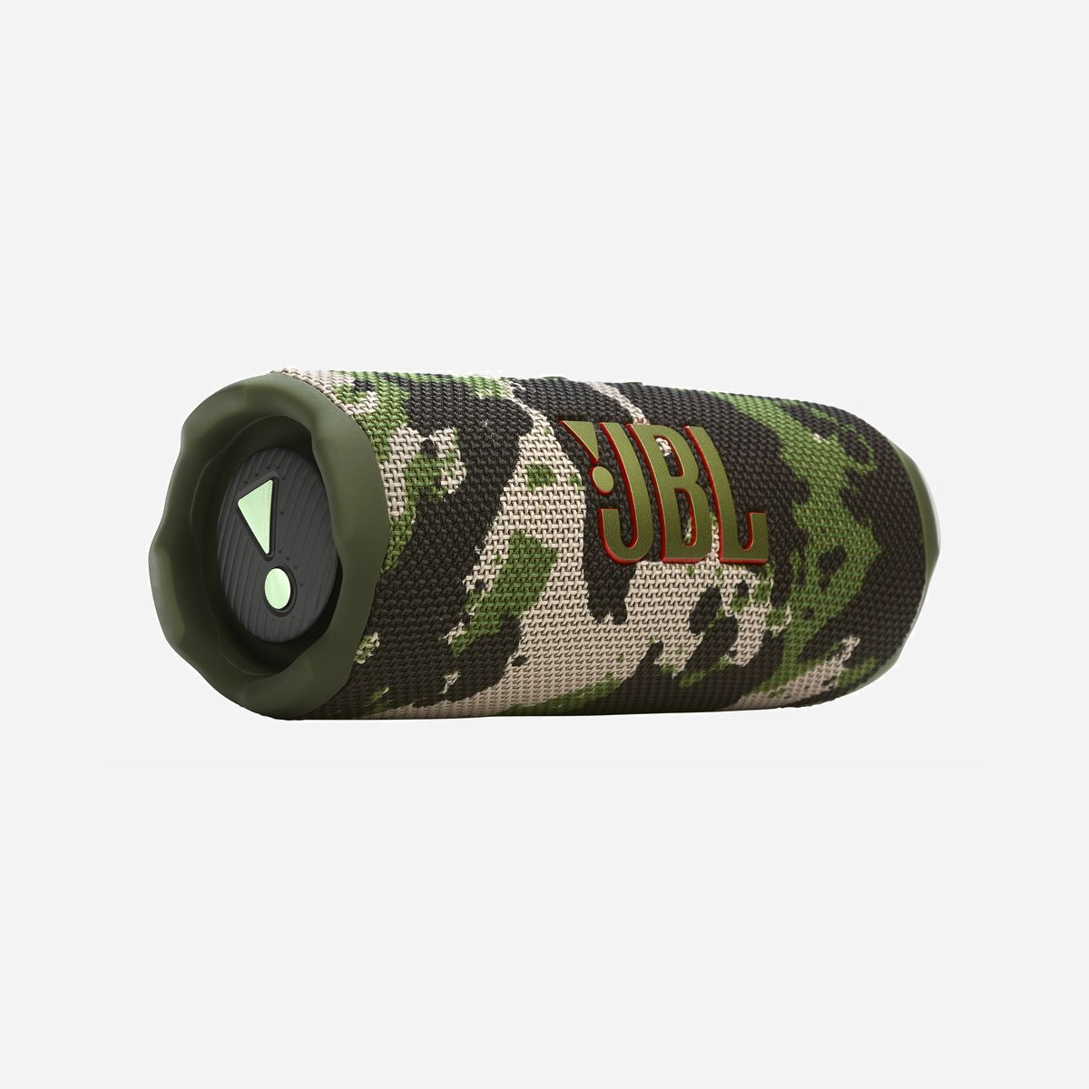 Enceinte Bluetooth Triton JBLFLIP7SQUAD Kaki, 2-voies, 25W Woofer, 10W Tweeter, 60-20000Hz, Bluetooth 5.4, USB-C, IP67, Autonomie 14h - JBL Flip 7. Type d'écouteurs: 2-voies, Diamètre de haut parleur aigu (impérial): 1,52 cm (0.6"), Diamètre de haut parleur aigu: 1,6 cm. Puissance en RMS du woofer: 25 W, Puissance en RMS du tweeter: 10 W, Gamme de fréquence: 60 - 20000 Hz. Technologie de connectivité: Sans fil, Profils Bluetooth: A2DP, AVRCP, Connecteur USB: USB Type-C. Couleur du produit: Kaki, Conception du produit: Cylindre, Commande de volume: Boutons. Utilisation recommandée: Universel