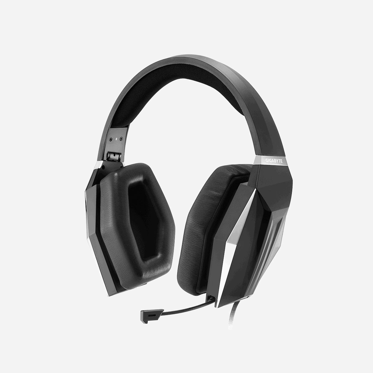 Casque GIGABYTE Force H5 Gaming filaire arceau 20-20000Hz 3m 288g noir - Le casque GIGABYTE Force H5 allie performance et confort pour les gamers exigeants. Avec une réponse en fréquence de 20 à 20000 Hz, il restitue des sons précis, des basses profondes aux aigus cristallins. Son design circum-aural et son arceau réglable garantissent un maintien stable, même lors de longues sessions. Le microphone unidirectionnel avec boom capte votre voix avec clarté, tout en filtrant les bruits parasites. Légers (288 g) et pliables, ces écouteurs filaires s’adaptent à tous les environnements. Compatible USB, ils s’intègrent facilement à votre setup PC sous Windows ou macOS.