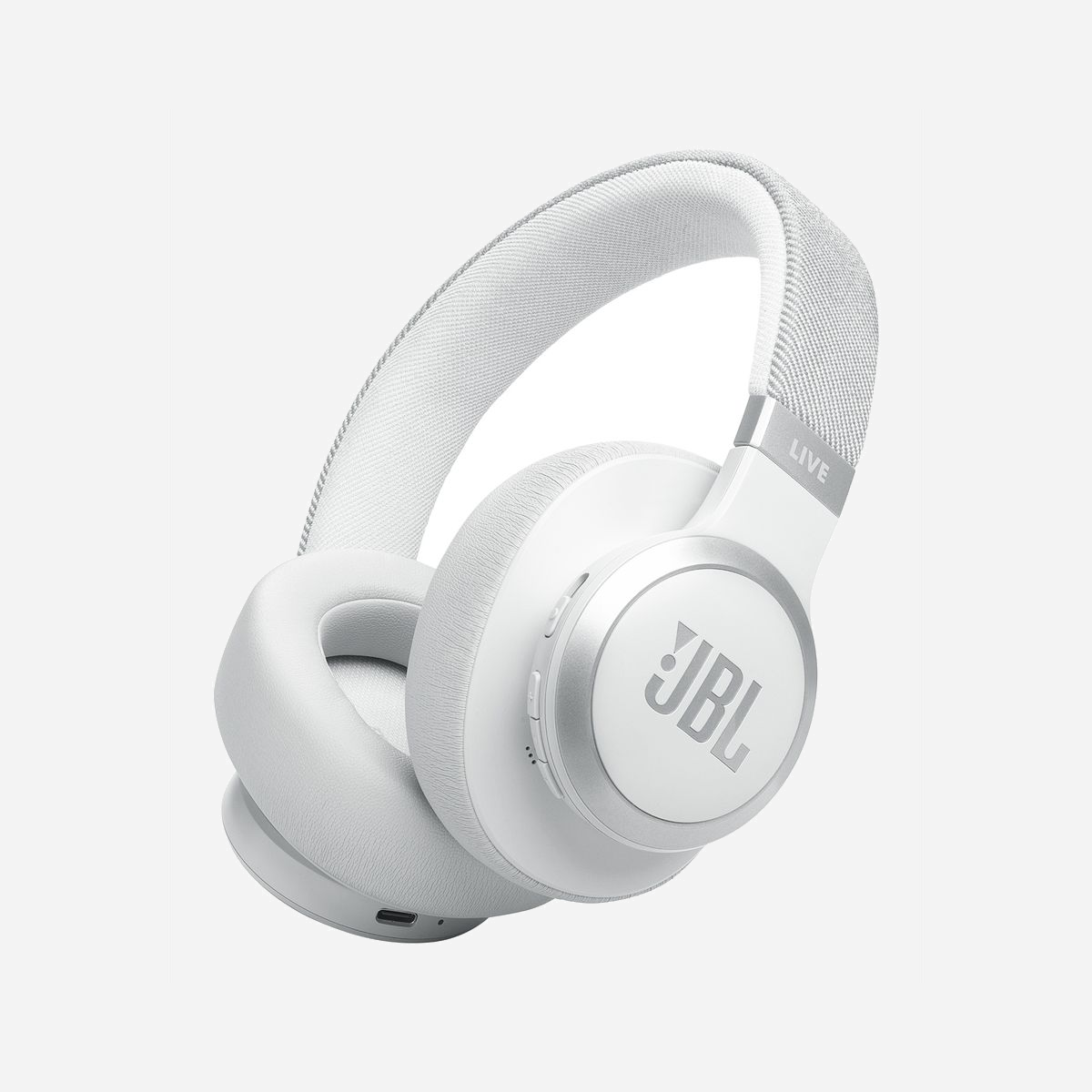 Casque JBL Live 770NC sans fil Bluetooth arceau 20-20000Hz 256g blanc - Le casque JBL Live 770NC allie performance audio et confort pour un usage intensif. Avec une réponse en fréquence de 20 à 20000 Hz, il restitue des sons précis, idéaux pour la musique ou les appels. Sa connectivité Bluetooth 5.3 et sa compatibilité avec Google Assistant et Amazon Alexa simplifient son utilisation. La réduction de bruit active (ANC) et l'autonomie de 50h (ANC activé) ou 65h (ANC désactivé) en font un allié pour les déplacements. Léger (256 g) et pliable, il s’adapte à tous les environnements. Le microphone intégré et la charge rapide (5 min pour plusieurs heures) complètent ses atouts.