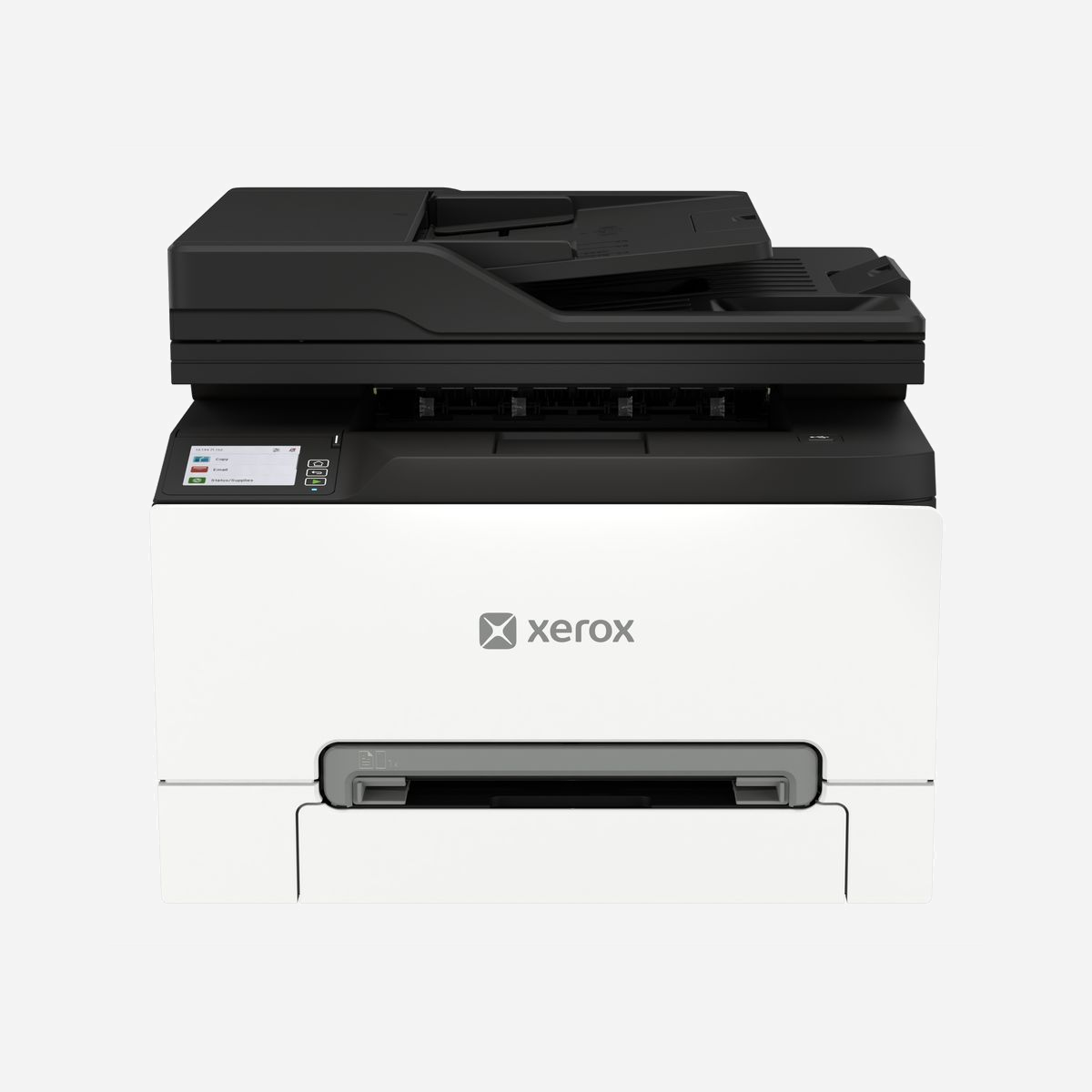 Xerox C303a Imprimante Laser Couleur A4 2400x600 DPI 32 ppm WiFi Copieur Scanner 600x600 DPI Blanc/Noir - La Xerox C303a allie performance et polyvalence pour les bureaux exigeants. Impression laser couleur à 30 ppm, copie et scan en 600 x 600 DPI, avec recto-verso automatique et chargeur de documents 50 feuilles. Connectivité complète : WiFi, Ethernet, USB et impression mobile (AirPrint, Mopria). Gestion simplifiée des supports (A4, enveloppes, étiquettes) et compatibilité Windows, macOS et serveurs. Idéale pour les équipes cherchant productivité et flexibilité sans compromis sur la qualité.
