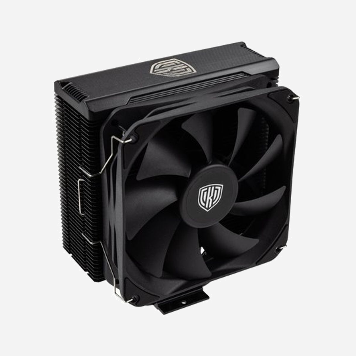 Refroidisseur processeur Kolink Umbra EX180 Black Edition hybride 120mm 800-1800 RPM 125 m³/h noir - Le Kolink Umbra EX180 Black Edition s'impose comme une solution de refroidissement hybride performante pour les configurations exigeantes. Conçu pour dissiper jusqu'à 180 W de puissance thermique, ce refroidisseur répond aux besoins des processeurs modernes, qu'ils soient destinés au gaming, à la création de contenu ou aux stations de travail professionnelles. Son architecture repose sur 4 caloducs en cuivre de 6 mm qui assurent un transfert thermique optimal entre le processeur et le radiateur en aluminium. Le ventilateur de 120 mm à 9 pales offre une plage de fonctionnement de 800 à 1800 tr/min, permettant d'ajuster automatiquement les performances selon la charge du système. Avec un flux d'air de 125 m³/h et un niveau sonore contenu à 28,6 dB en vitesse maximale, il garantit un équilibre remarquable entre efficacité de refroidissement et discrétion acoustique. La compatibilité étendue constitue un atout majeur : ce refroidisseur s'adapte aux sockets Intel LGA 1150, 1151, 1155, 1156, 1200, 1700, 2011 et 2066, ainsi qu'aux plateformes AMD AM4 et AM5. Cette polyvalence facilite les évolutions de configuration et assure une pérennité d'utilisation. Avec ses dimensions compactes (130 x 75 x 157 mm) et son poids de 500 g, le Kolink Umbra EX180 s'intègre aisément dans la plupart des boîtiers standards. Le connecteur 4 broches PWM permet une régulation intelligente de la vitesse, optimisant automatiquement le rapport performance-silence selon les besoins. Une solution fiable pour maintenir vos processeurs à température optimale tout en préservant un environnement de travail silencieux.