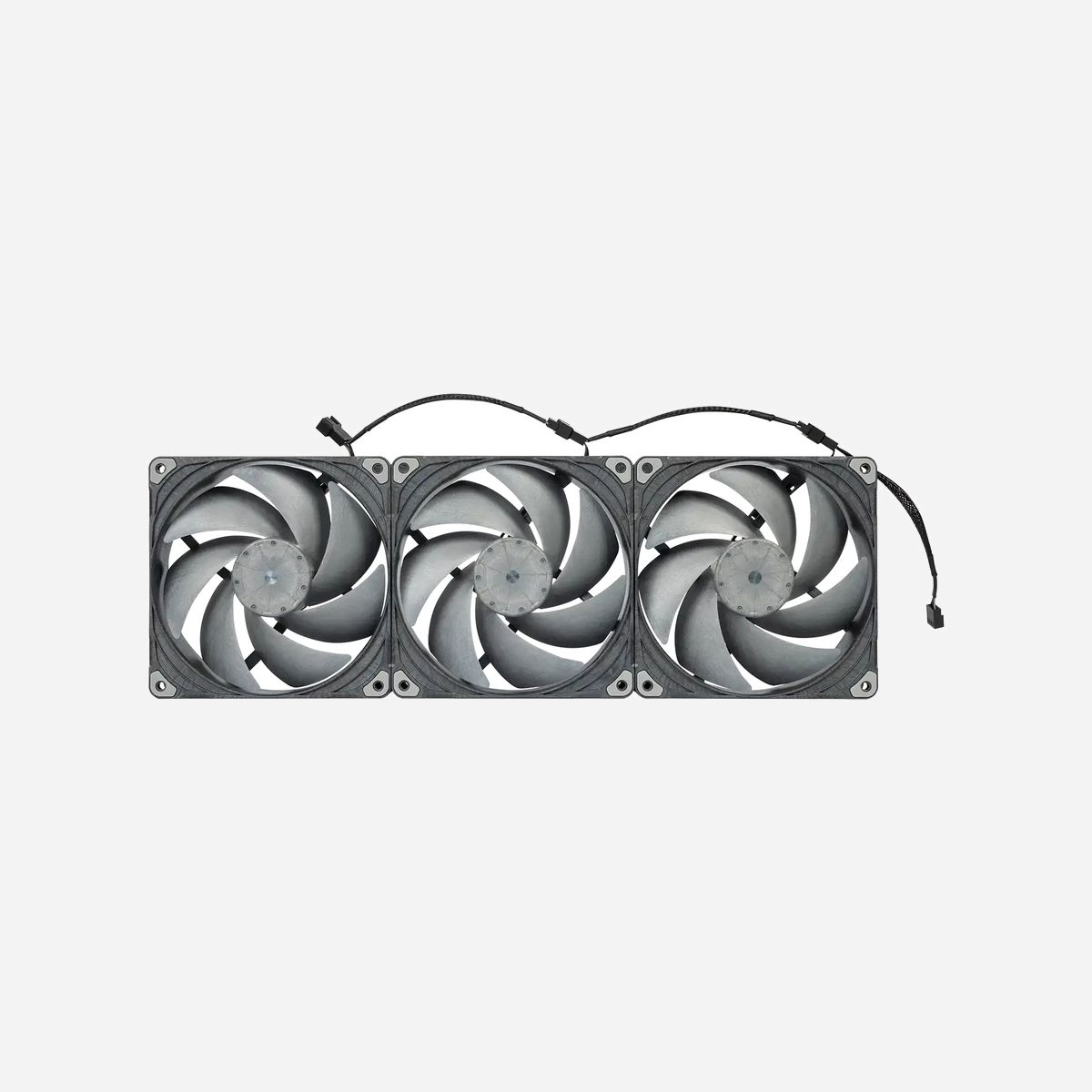 Ventilateur Phanteks T30-140 14cm 2500 tr/min 5.41 mmH2O 30mm épaisseur PWM 4-pin gris - Le Phanteks T30-140 redéfinit les standards de refroidissement pour boîtiers PC en combinant performances exceptionnelles et polyvalence d'installation. Avec son format 140 mm et son épaisseur de 30 mm, ce ventilateur s'adapte aux configurations exigeantes où l'espace et l'efficacité thermique sont cruciaux. Conçu pour les professionnels et passionnés recherchant un refroidissement optimal, le T30-140 délivre un flux d'air impressionnant de 140 CFM tout en maintenant une pression statique de 5,41 mmH2O. Cette combinaison permet de ventiler efficacement les radiateurs de watercooling, les dissipateurs thermiques denses ou les zones confinées du boîtier, là où les ventilateurs standards peinent à performer. La technologie PWM 4-pin offre un contrôle précis de la vitesse jusqu'à 2500 tr/min, permettant d'ajuster dynamiquement les performances selon la charge système. La conception à 7 pales optimise le rapport flux d'air/bruit, avec un niveau sonore de 44,3 dB en charge maximale. La plage de tension 10,2-13,2V garantit une compatibilité étendue avec les cartes mères modernes. Ce pack de 3 ventilateurs représente une solution complète pour équiper intégralement un boîtier professionnel. Chaque unité affiche une fiabilité de 150000 heures MTBF et une consommation maîtrisée de 6,72W. Les 36 vis fournies facilitent l'installation immédiate sur radiateurs ou châssis. Idéal pour les stations de travail, serveurs compacts ou configurations gaming haut de gamme nécessitant une gestion thermique rigoureuse sans compromis sur la durabilité.