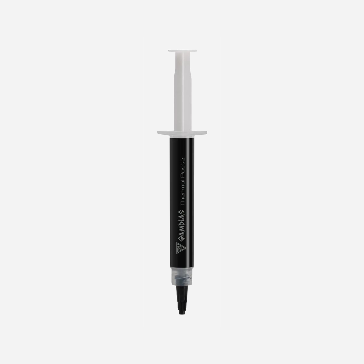 Pâte thermique GAMDIAS XC5 conductivité 6 W/m·K 4g argent pour dissipateurs de chaleur CPU GPU - La pâte thermique GAMDIAS XC5 constitue une solution professionnelle pour optimiser le refroidissement de vos processeurs et cartes graphiques en environnement professionnel. Avec une conductivité thermique de 6 W/m·K, elle assure un transfert de chaleur efficace entre le composant et le dissipateur, contribuant ainsi à maintenir des températures de fonctionnement optimales. Cette pâte thermique répond aux exigences des configurations exigeantes : stations de travail sollicitées en continu, serveurs, postes de CAO/DAO ou encore machines dédiées au traitement de données. Sa plage de température d'opération étendue, de -50 à 220 °C, garantit une stabilité dans des conditions d'utilisation variées, y compris les environnements industriels contraignants. Le conditionnement de 4 grammes permet de couvrir plusieurs applications, facilitant la maintenance de votre parc informatique. La viscosité de 95 assure une application homogène et une répartition uniforme sur la surface du processeur, éliminant les poches d'air qui nuisent au transfert thermique. Un racloir est inclus pour faciliter l'application et garantir une couche fine et régulière. L'utilisation de cette pâte thermique s'inscrit dans une démarche de maintenance préventive : elle prolonge la durée de vie des composants en évitant la surchauffe, réduit les risques de ralentissement liés à la limitation thermique et maintient les performances du matériel dans le temps. Un investissement modeste pour préserver la fiabilité de votre infrastructure informatique.