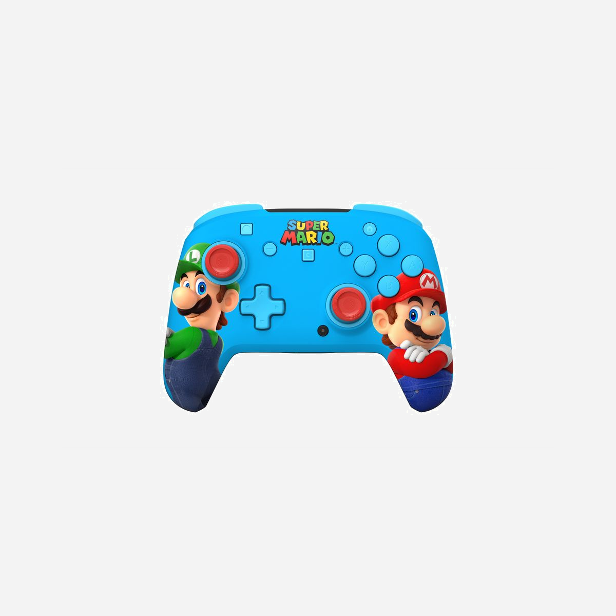 Manette sans fil Turtle Beach Rematch Mario & Luigi pour Nintendo Switch 2 avec sticks TMR, RGB 4 modes et batterie 40h - La manette sans fil Turtle Beach Rematch Mario & Luigi Edition transforme vos sessions de jeu Nintendo Switch en expérience premium. Conçue sous licence officielle, elle est compatible avec l'ensemble de l'écosystème Nintendo : Switch 2, Switch classique, Lite et modèle OLED. Cette manette se distingue par ses sticks analogiques TMR (Turtle Beach Magnetic Resistance), une technologie avancée garantissant une précision accrue et une durabilité supérieure aux sticks traditionnels. Vos mouvements gagnent en finesse, un atout décisif pour les jeux exigeants en réactivité. L'ergonomie a été pensée pour les longues sessions : deux boutons programmables à l'arrière permettent d'assigner vos actions favorites pour des réactions instantanées, sans déplacer vos pouces des sticks. Les commandes par mouvement intégrées enrichissent l'immersion sur les titres compatibles. L'éclairage RGB propose quatre modes dynamiques personnalisables, célébrant l'univers coloré de Mario et Luigi. Vous pouvez ajuster l'ambiance selon vos préférences ou désactiver les effets pour maximiser l'autonomie. La connectivité Bluetooth offre une portée sans fil jusqu'à 9 mètres, idéale pour jouer confortablement installé. La batterie rechargeable intégrée délivre jusqu'à 40 heures d'autonomie avec RGB désactivé, ou 12 heures avec les effets lumineux activés. Le câble USB Type-C inclus facilite la recharge. Avec ses 360 grammes et ses dimensions équilibrées, la Rematch combine confort de prise en main et robustesse. Un choix pertinent pour les joueurs recherchant performances techniques, personnalisation avancée et design sous licence officielle Nintendo.
