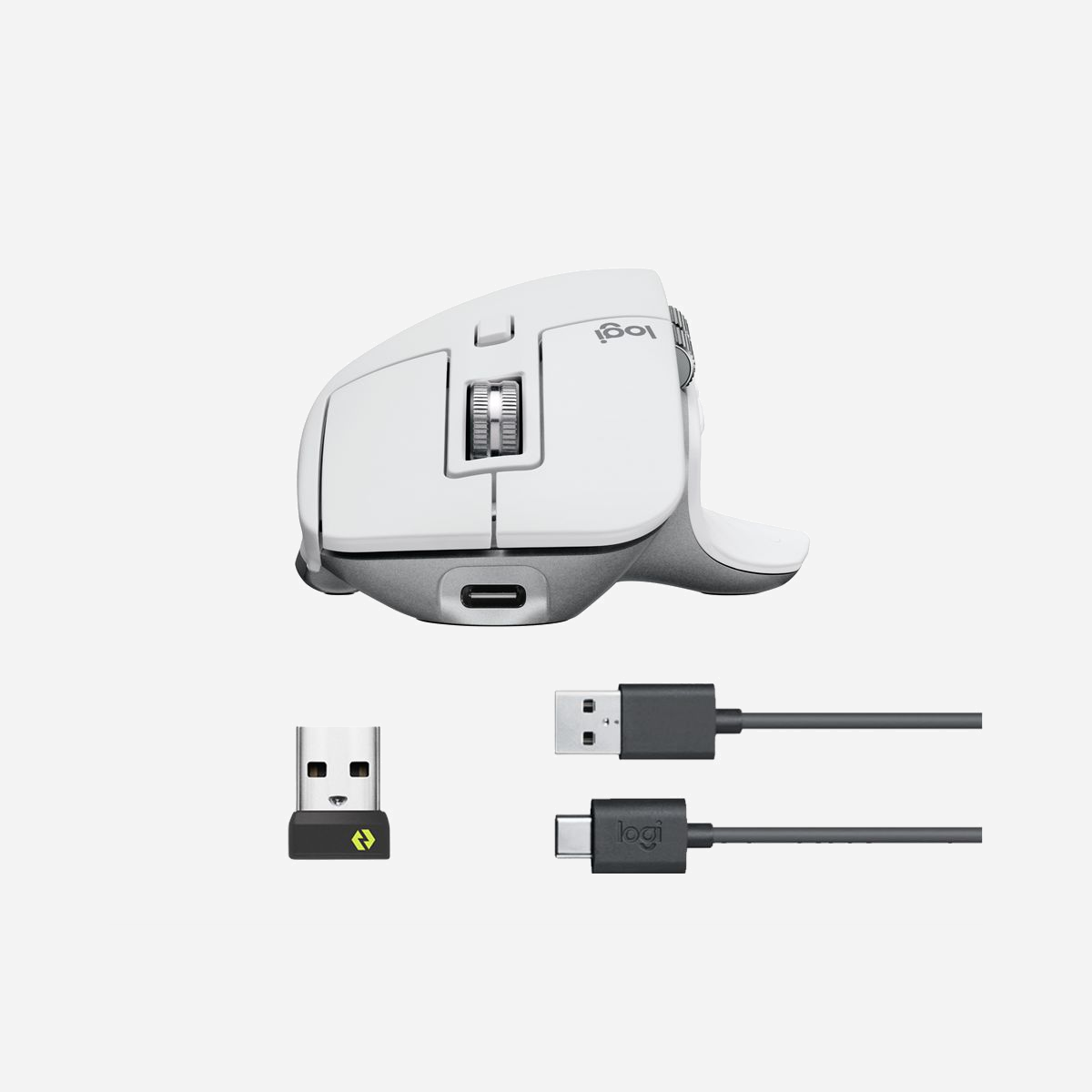 Souris Logitech MX Master 3S sans fil Bluetooth capteur laser 8000 DPI 7 boutons programmables grise pour droitier - La Logitech MX Master 3S représente l'excellence en matière de souris professionnelle sans fil, conçue pour optimiser la productivité des utilisateurs exigeants. Dotée d'un capteur laser haute précision de 8000 DPI personnalisable, elle offre un contrôle millimétrique adapté à tous les types d'écrans, y compris les configurations multi-moniteurs. Son système de double roulette de défilement vertical et horizontal révolutionne la navigation dans les documents volumineux, les feuilles de calcul et les projets créatifs. Les 7 boutons programmables permettent de créer des raccourcis personnalisés pour accélérer vos flux de travail quotidiens, tandis que la fonction de clic silencieux garantit un environnement de travail discret, idéal pour les espaces partagés. La connectivité Bluetooth Low Energy et le récepteur USB Logi Bolt inclus assurent une connexion stable jusqu'à 10 mètres. La technologie multi-dispositifs permet de basculer instantanément entre trois ordinateurs, une fonctionnalité précieuse pour les professionnels jonglant entre plusieurs machines. Compatible Windows, macOS, Linux, ChromeOS, iPadOS et Android, cette souris s'intègre parfaitement dans tout écosystème informatique. Son design ergonomique pour droitier avec repose-pouce garantit un confort optimal lors des longues sessions de travail. La batterie rechargeable de 500 mAh via port USB-C offre une autonomie prolongée, éliminant les interruptions fréquentes. Fabriquée avec 22% de plastique recyclé post-consommation et certifiée CarbonNeutral, la MX Master 3S s'inscrit dans une démarche responsable. Un investissement durable pour les professionnels recherchant performance, confort et fiabilité au quotidien.