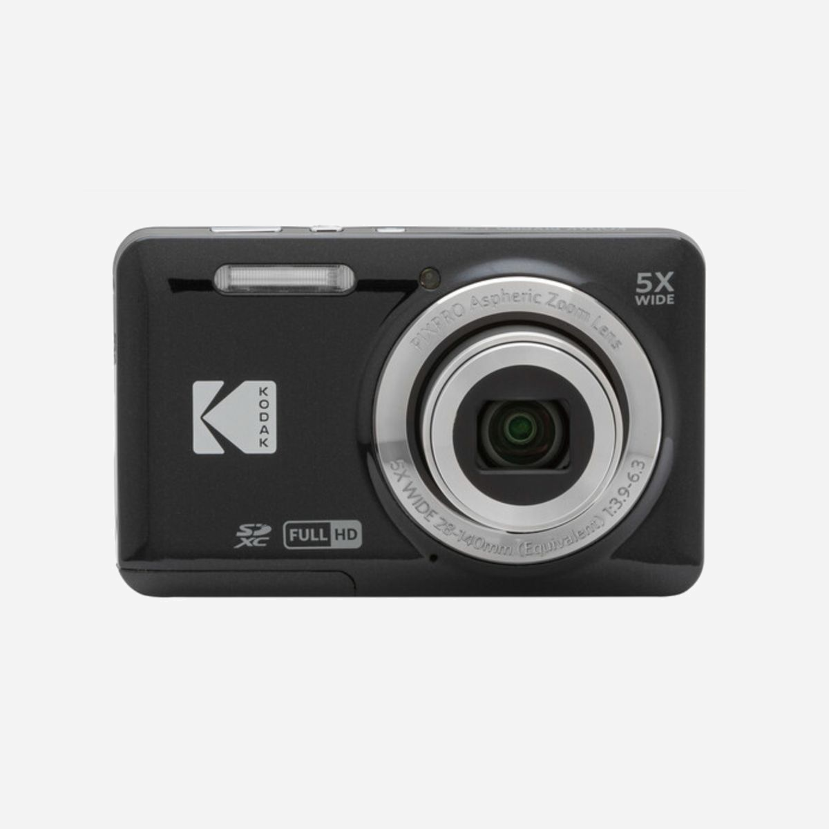 Appareil photo compact Kodak PIXPRO FZ55 16MP CMOS 1/2.3" zoom optique 5x Full HD écran 2.7" noir - Le Kodak PIXPRO FZ55 incarne la solution idéale pour les professionnels recherchant un appareil photo compact performant et polyvalent. Avec son capteur CMOS 1/2.3" de 16 mégapixels, il délivre des images nettes jusqu'à 4608 x 3456 pixels, parfaitement adaptées à la documentation technique, aux reportages terrain ou à la communication visuelle d'entreprise. Son zoom optique 5x couplé à un zoom numérique 6x offre une plage focale équivalente de 28 à 140 mm, permettant de capturer aussi bien des vues d'ensemble que des détails précis sans changer d'équipement. Le stabilisateur d'image intégré garantit des prises de vue nettes même en conditions de mobilité, un atout majeur pour les interventions sur site ou les déplacements professionnels. L'enregistrement vidéo Full HD 1920 x 1080 pixels enrichit les possibilités d'usage : tutoriels, documentation de processus, captation d'événements corporate. Les modes scène préprogrammés facilitent l'adaptation rapide aux différents environnements sans expertise photographique approfondie. Avec seulement 106 grammes, le FZ55 se glisse aisément dans une sacoche professionnelle. Son écran LCD 2.7 pouces permet un cadrage précis et une visualisation immédiate des prises. La compatibilité avec les cartes SD/SDHC/SDXC jusqu'à 512 Go assure une capacité de stockage extensible selon les besoins de chaque mission. L'autonomie de 200 clichés par charge répond aux exigences d'une journée de travail standard. La sensibilité ISO réglable jusqu'à 3200 autorise des prises de vue en environnements peu éclairés, élargissant le champ d'intervention sans équipement d'éclairage additionnel.