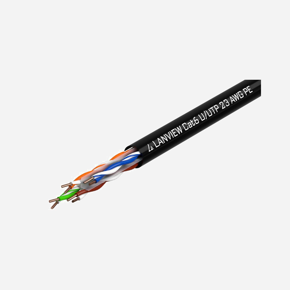 Câble réseau Lanview LVN122151 Cat6 U/UTP 305m noir pour transmission données haute vitesse - Le câble réseau Lanview LVN122151 Cat6 U/UTP s'impose comme la solution idéale pour vos projets d'infrastructure réseau professionnelle de grande envergure. Conditionné en bobine de 305 mètres, ce câble répond aux exigences des installations complètes de câblage structuré dans les environnements tertiaires, industriels et commerciaux. Conçu pour la transmission de données à haute vitesse, ce câble Cat6 offre un débit jusqu'à 10 Gbit/s sur une bande passante de 250 MHz, garantissant des performances optimales pour vos réseaux Ethernet actuels et futurs. Son architecture U/UTP avec conducteurs solides en cuivre de calibre AWG 23 assure une excellente qualité de signal et une fiabilité à long terme. La polyvalence constitue un atout majeur de ce produit : certifié pour une utilisation extérieure grâce à son manteau en polyéthylène résistant aux intempéries, il s'adapte aussi bien aux déploiements en intérieur qu'aux installations outdoor. Cette flexibilité d'usage simplifie la gestion de vos projets multi-sites. Le format bobine de 305 mètres optimise vos chantiers en réduisant le nombre de jonctions nécessaires, limitant ainsi les points de défaillance potentiels et accélérant les temps d'installation. Les intégrateurs et installateurs réseau apprécieront cette longueur standard qui facilite la planification et réduit les chutes de câble. Conforme RoHS et classé Fca pour la réaction au feu, ce câble Lanview répond aux normes européennes en vigueur, garantissant son intégration dans vos infrastructures en toute conformité réglementaire.