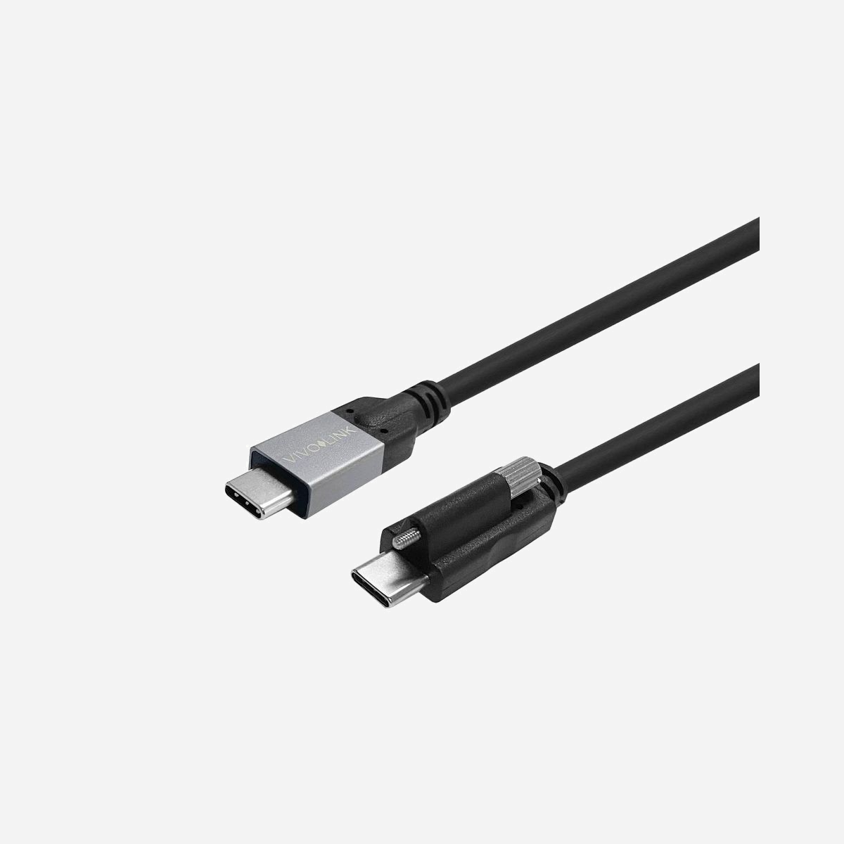 Câble Vivolink PROUSBCMMS4 USB-C vers USB-C 4m USB 3.2 Gen 2x2 20Gbps 100W DisplayPort Alt Mode noir - Le câble Vivolink PROUSBCMMS4 répond aux exigences des environnements professionnels nécessitant une connectivité USB-C performante sur moyenne distance. Avec ses 4 mètres de longueur, il offre la flexibilité nécessaire pour relier des postes de travail, écrans et périphériques sans contrainte d'emplacement. Sa conformité USB 3.2 Gen 2x2 garantit un débit de transfert jusqu'à 20 Gbps, idéal pour le transfert rapide de fichiers volumineux, la sauvegarde de données ou la connexion de stations d'accueil professionnelles. La capacité de délivrance de puissance de 100W permet d'alimenter simultanément la plupart des ordinateurs portables professionnels tout en transmettant données et vidéo, réduisant ainsi le nombre de câbles nécessaires sur le bureau. La prise en charge du mode DisplayPort Alt Mode autorise la transmission de signal vidéo haute définition vers des moniteurs compatibles, transformant ce câble en solution tout-en-un pour les configurations de travail modernes. Compatible avec les standards DisplayPort 1.4 et MST, il supporte l'affichage multi-écrans pour une productivité accrue. Conçu pour un usage intensif en entreprise, ce câble a été testé sur une large gamme d'appareils professionnels. Ses connecteurs USB-C réversibles facilitent les branchements quotidiens, tandis que sa construction en fil AWG 24 assure fiabilité et durabilité dans le temps. Une solution polyvalente pour équiper salles de réunion, postes de travail fixes ou espaces collaboratifs nécessitant une connectivité USB-C étendue et performante.