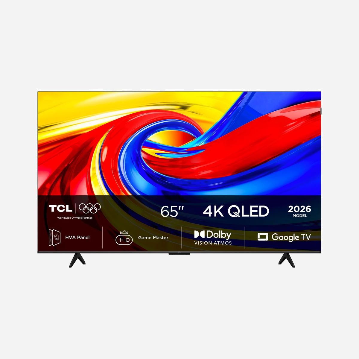 Téléviseur TCL P7L 65P7L 65" 165cm QLED 4K Ultra HD 3840x2160 Smart TV WiFi 400cd/m² PPI 3500 DVB-T2/S2/C noir - Le téléviseur TCL P7L 65P7L transforme votre expérience de visionnage grâce à sa dalle QLED de 165 cm offrant une résolution 4K Ultra HD de 3840x2160 pixels. Cette technologie d'affichage garantit des couleurs éclatantes avec plus d'un milliard de nuances et une couverture de la gamme DCI-P3, idéale pour profiter pleinement de vos contenus cinématographiques et sportifs. Équipé du processeur TCL AiPQ et du système Google TV 12.0, ce modèle intelligent facilite l'accès à vos applications favorites : Netflix, Disney+, Amazon Prime Video, YouTube, Spotify et bien d'autres. La compatibilité Dolby Vision, HDR10 et HLG assure un rendu optimal des contenus haute définition, tandis que la luminosité de 400 cd/m² et le PPI 3500 offrent une fluidité remarquable. Les joueurs apprécieront particulièrement le mode Game Master avec AMD FreeSync, ALLM et VRR, réduisant la latence pour des sessions immersives. La connectivité complète comprend 3 ports HDMI 2.1 avec eARC, WiFi 5, Bluetooth 5.4 et Ethernet, permettant une intégration aisée dans votre écosystème numérique. Le système audio 2.0 de 20W avec décodage Dolby Atmos et DTS:X enrichit l'immersion sonore. La commande vocale via Google Assistant ou Amazon Alexa simplifie la navigation, tandis que Chromecast intégré et Apple AirPlay 2 facilitent le partage de contenus depuis vos appareils mobiles. Avec sa classe énergétique E en SDR et son design sans châssis au format 16:9, ce téléviseur allie performance technique et efficience pour équiper salles de réunion, espaces d'accueil ou installations professionnelles exigeant qualité d'image et polyvalence connectée.