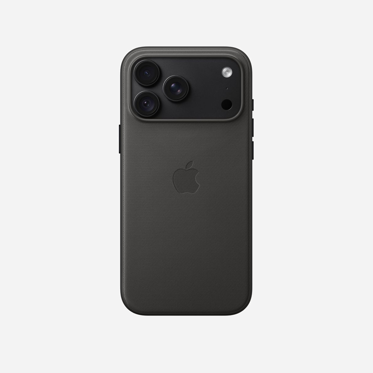 Coque Apple en tissage technique avec MagSafe pour iPhone 18 Pro Max polyester recyclé boutons aluminium noir - Conçue par Apple, la coque en tissage technique avec MagSafe offre une protection et une élégante personnalisation à votre iPhone 18 Pro Max.<br><br>Cette coque est fabriquée dans une matière technique tissée sur mesure et composée de polyester 100 % recyclé. Des fils multicolores sont tissés ensemble sur un métier Jacquard pour obtenir une texture dimensionnelle ainsi qu’une teinte riche et intense. Le contour de la coque est recouvert d’un TPU légèrement texturé pour une meilleure prise en main. Les boutons en aluminium anodisé offrent réactivité et précision.<br><br>Grâce à ses deux points de fixation, cette coque se fixe solidement à la Dragonne ou à la Bandoulière pour vous permettre d'emporter votre iPhone avec vous tout en gardant les mains libres.<br><br>Dotée d’aimants intégrés qui s’ajustent parfaitement à l’iPhone 18 Pro Max, la coque se fixe comme par magie et permet une recharge sans fil accélérée. Pour recharger votre iPhone, il vous suffit de le laisser dans sa coque et d’y fixer votre chargeur MagSafe ou de le déposer sur votre chargeur certifié Qi2 25 W ou Qi.<br><br>Comme toutes les coques conçues par Apple, celle-ci a été soumise à des milliers d’heures de test durant sa conception et sa fabrication. Elle sublime votre iPhone, mais le protège aussi des rayures et des chutes.