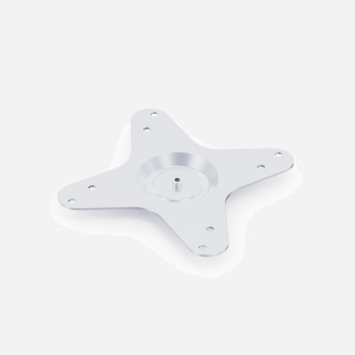 Support de plafond WANBO plaque d'adaptation universelle 170x170x10mm aluminium argent pour projecteur - La plaque d'adaptation universelle WANBO constitue la solution idéale pour installer votre projecteur au plafond de manière professionnelle et sécurisée. Conçue en aluminium robuste avec une finition argent élégante, cette plaque garantit une fixation stable et durable dans le temps. Avec ses dimensions standardisées de 170x170 mm, cette plaque d'adaptation s'intègre parfaitement aux systèmes de fixation existants tout en offrant une compatibilité universelle avec toutes les marques de projecteurs du marché. Son épaisseur de 10 mm assure une rigidité optimale pour supporter le poids de votre équipement en toute sécurité. L'aluminium choisi pour sa fabrication combine légèreté et résistance exceptionnelle. Avec seulement 131 grammes, cette plaque facilite l'installation sans compromettre la solidité de la fixation. Le matériau résiste également à la corrosion et conserve son aspect esthétique au fil des années. Cette solution s'adresse aux entreprises souhaitant équiper leurs salles de réunion, espaces de formation ou auditoriums avec une installation professionnelle. Elle convient également aux intégrateurs audiovisuels recherchant un accessoire fiable et polyvalent pour leurs projets d'installation. La plaque d'adaptation WANBO simplifie considérablement le montage au plafond en offrant une interface standardisée entre votre support et votre projecteur. Elle permet un ajustement précis et garantit une installation conforme aux standards professionnels, tout en préservant l'esthétique de vos espaces.