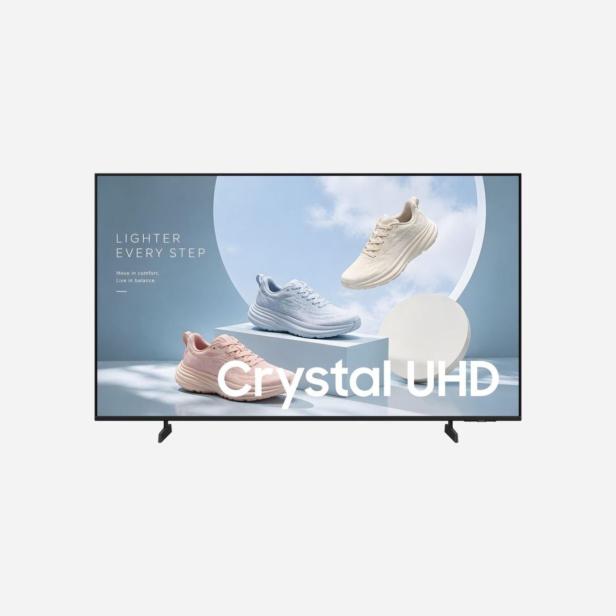 Écran de signalisation numérique Samsung BE43HX-H 43" LCD 4K Ultra HD 3840x2160 WiFi Tizen 16/7 noir - Le Samsung BE43HX-H transforme votre communication visuelle professionnelle grâce à une dalle LCD 4K Ultra HD de 43 pouces offrant une résolution native de 3840 x 2160 pixels. Conçu pour l'affichage dynamique en environnement commercial, cet écran de signalisation numérique assure une disponibilité 16/7, idéale pour les points de vente, espaces d'accueil, salles de réunion et zones d'information. La technologie HDR10+ et le processeur Crystal Processor 4K garantissent une qualité d'image exceptionnelle avec des contrastes optimisés et une mise à l'échelle intelligente des contenus. Le système Object Tracking Sound Lite et les deux haut-parleurs de 20W RMS offrent une expérience audio immersive, renforcée par la compatibilité Bluetooth 5.3 et eARC. La connectivité professionnelle complète comprend 3 ports HDMI, Ethernet, WiFi 5, et un port USB verrouillable pour sécuriser vos contenus. Le système d'exploitation Tizen intégré permet une gestion autonome de l'affichage avec navigateur Web et fonction Media Home, sans nécessiter d'ordinateur externe. Le design sans cadre sur trois côtés facilite les installations multi-écrans, tandis que la compatibilité VESA et le support à pieds offrent une flexibilité de montage. Le tuner TV intégré DVB-T2/C/S2 élargit les possibilités de diffusion. Avec Samsung Knox pour la sécurité, un capteur Eco pour optimiser la consommation énergétique et une consommation typique de seulement 51W, le BE43HX-H combine performance, fiabilité et efficience pour vos projets d'affichage professionnel.