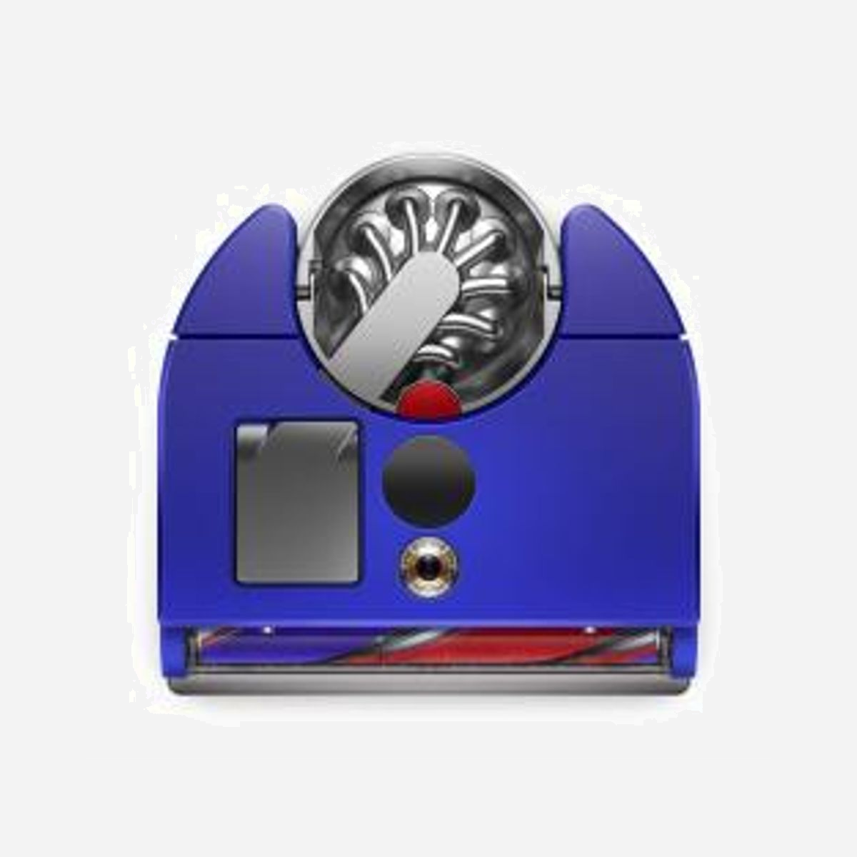 Aspirateur robot Dyson 360 Vis Nav forme D sans sac 0,5L capteur infrarouge autonomie 65min bleu rouge argent - Le Dyson 360 Vis Nav révolutionne l'entretien des sols professionnels et domestiques grâce à sa conception technique avancée. Sa forme en D unique permet un nettoyage optimal le long des plinthes et dans les angles, zones souvent négligées par les robots circulaires traditionnels. Équipé de capteurs infrarouges et d'un système de détection d'obstacles, ce robot aspirateur cartographie intelligemment votre espace pour une couverture complète et méthodique. Il s'adapte automatiquement aux différentes surfaces, qu'il s'agisse de tapis ou de sols durs, garantissant une aspiration efficace sans intervention manuelle. La technologie sans sac de Dyson assure une puissance d'aspiration constante, sans perte de performance au fil du temps. Le bac à poussière de 0,5 L offre une capacité suffisante pour plusieurs cycles de nettoyage, réduisant la fréquence de vidage. Avec 65 minutes d'autonomie, le 360 Vis Nav couvre de grandes surfaces en une seule charge. Son retour automatique à la station de base garantit qu'il est toujours prêt à l'emploi. La recharge complète s'effectue en 2h45 seulement. La connectivité WiFi et la compatibilité avec Google Assistant et Amazon Alexa permettent un contrôle vocal et à distance via smartphone. Programmez vos sessions de nettoyage selon vos besoins, même en déplacement. Compact avec seulement 99 mm de hauteur, il se glisse aisément sous les meubles. Son poids de 5 kg témoigne d'une construction robuste tout en restant maniable pour l'entretien occasionnel. Une solution idéale pour les professionnels exigeants et les particuliers recherchant un entretien automatisé et performant de leurs espaces.