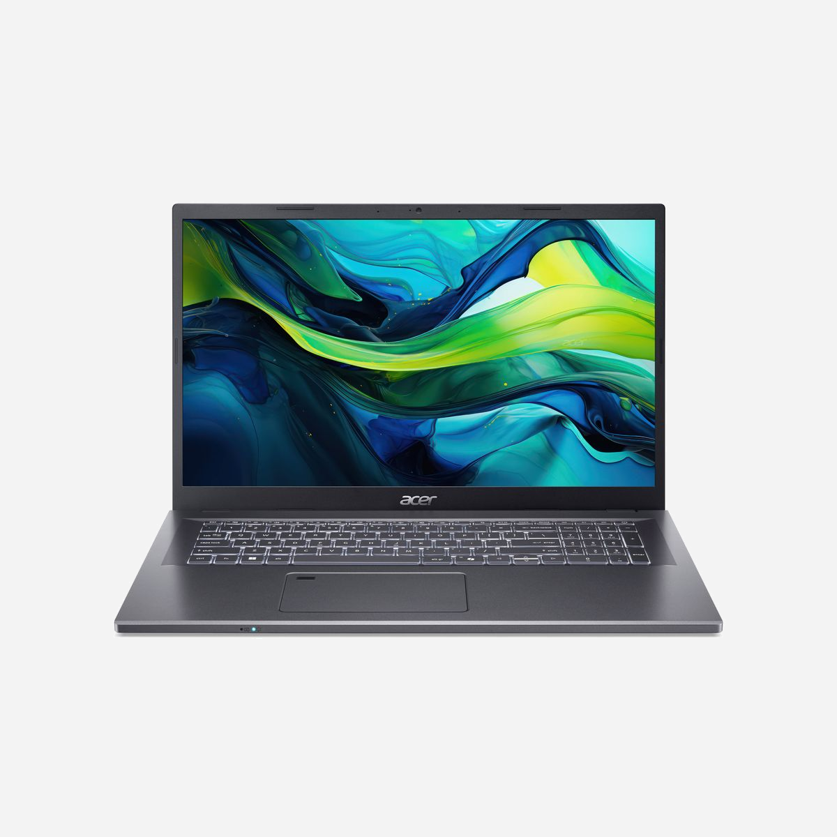 Ordinateur portable Acer Aspire 17 A17-51M-76N1 Intel Core i7-13620H 16GB DDR4 512GB SSD 17.3" Full HD Wi-Fi 6E Windows 11 Home gris - L'Acer Aspire 17 A17-51M-76N1 s'impose comme un allié de productivité pour les professionnels exigeants. Son grand écran IPS Full HD de 17,3 pouces offre un confort visuel optimal pour le travail prolongé sur tableurs, documents complexes ou présentations, tandis que la technologie ComfyView antireflet réduit la fatigue oculaire. Propulsé par le processeur Intel Core i7-13620H de 13e génération avec 10 cœurs et 16 threads, cet ordinateur portable délivre une puissance de calcul remarquable pour le multitâche intensif, les applications métier gourmandes et les traitements de données volumineux. La fréquence Turbo atteignant 4,9 GHz garantit une réactivité immédiate, même lors de pics d'activité. La configuration mémoire de 16 Go DDR4 associée au SSD NVMe de 512 Go assure des temps de démarrage rapides et une fluidité exemplaire dans l'exécution simultanée de multiples applications professionnelles. Le stockage SSD sur interface PCI Express 4.0 accélère considérablement les transferts de fichiers et l'accès aux données. La connectivité moderne intègre le Wi-Fi 6E pour des débits réseau optimaux, un port USB4 Gen 3x2 compatible Thunderbolt 4 pour les périphériques haute performance, deux ports USB 3.2, et une sortie HDMI 2.1 facilitant les présentations sur écran externe. La webcam Full HD avec deux microphones intégrés répond aux exigences de la visioconférence professionnelle. Avec son autonomie pouvant atteindre 8,5 heures et son poids contenu de 2,09 kg pour un 17 pouces, l'Aspire 17 combine mobilité et productivité pour les déplacements professionnels réguliers.