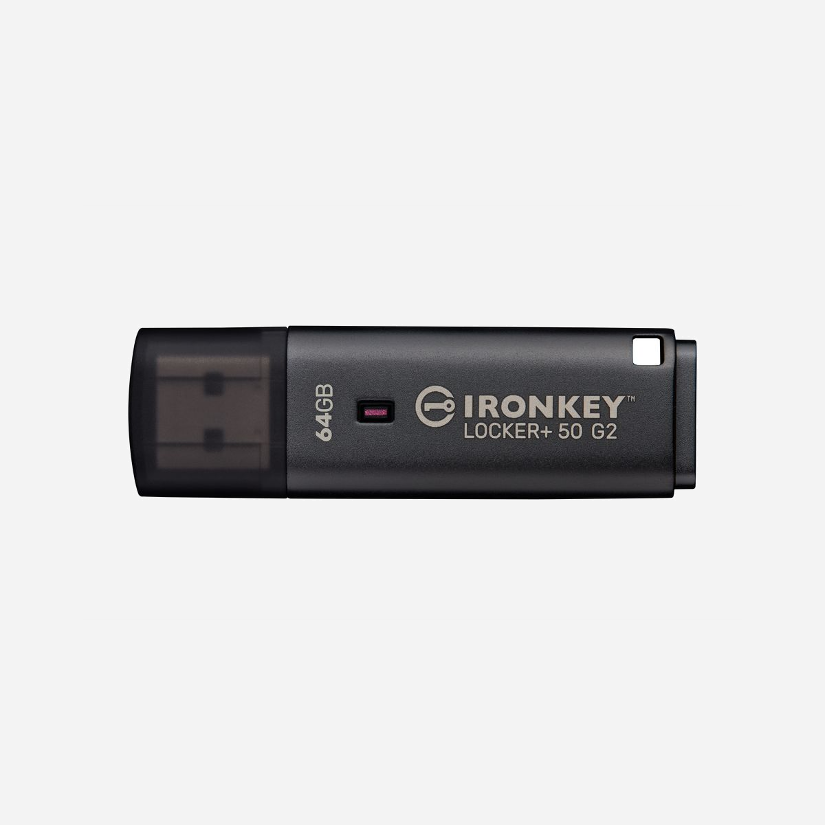 Clé USB Kingston IronKey Locker+ 50 G2 64GB chiffrement AES-256 FIPS 197 avec protection BadUSB et multi-mots de passe - La Kingston IronKey Locker+ 50 G2 64GB répond aux exigences de sécurité les plus strictes des environnements professionnels. Cette clé USB chiffrée protège vos données sensibles grâce au chiffrement matériel AES 256 bits en mode XTS, certifié FIPS 197, garantissant une protection de niveau entreprise contre les accès non autorisés. Conçue pour les organisations soucieuses de la confidentialité, elle intègre des protections avancées contre les attaques BadUSB et par force brute. Le système de mots de passe multiples permet une gestion flexible : l'administrateur conserve le contrôle total tandis que les utilisateurs accèdent aux données de manière sécurisée. Deux modes sont disponibles : Complexe (6 à 16 caractères) ou Phrase de passe (10 à 64 caractères), offrant une mémorisation facilitée avec des phrases complètes ou paroles de chansons. La sécurité va au-delà du chiffrement. Le clavier virtuel intégré protège contre les enregistreurs de frappe, le revêtement anti-traces de doigts limite les indices visuels, et la fonction d'affichage du mot de passe réduit les erreurs de saisie. En cas de tentatives répétées infructueuses, le verrouillage automatique puis l'effacement des données garantissent l'intégrité de vos informations. Compatible Windows et macOS sans installation requise, la LP50 G2 s'utilise immédiatement sur différents systèmes. Son format compact en métal avec porte-clés intégré facilite le transport quotidien. Avec des vitesses de 145 Mo/s en lecture et 115 Mo/s en écriture, elle assure des transferts fluides pour vos documents professionnels. Idéale pour les secteurs réglementés, les services IT, les consultants et tous les professionnels manipulant des données confidentielles en mobilité.