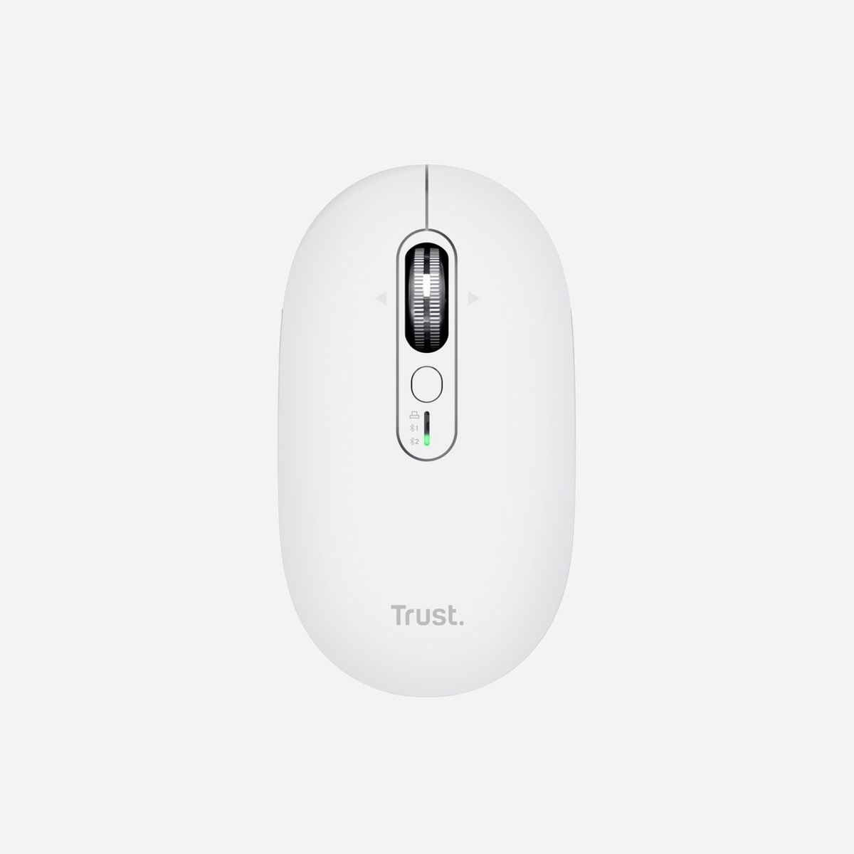Souris Trust Seron Slim Multi sans fil RF 2.4GHz et Bluetooth optique 3200 DPI ambidextre avec molette hyperscroll - La souris Trust Seron Slim Multi répond aux exigences des professionnels qui travaillent sur plusieurs appareils et recherchent une solution de pointage polyvalente et discrète. Sa connectivité multi-appareils constitue son atout majeur : deux connexions Bluetooth simultanées plus un récepteur USB 2.4GHz (disponible en USB-C ou USB-A) permettent de basculer instantanément entre trois équipements différents grâce à un bouton dédié avec indicateurs LED. Cette fonctionnalité s'avère particulièrement utile pour les utilisateurs jonglant entre ordinateur portable professionnel, station de travail et tablette. La molette hyperscroll métallique avec fonction d'inclinaison facilite la navigation dans les documents volumineux, tableurs et pages web. Le défilement vertical et horizontal s'adapte à votre rythme de travail, offrant précision et fluidité pour les tâches bureautiques intensives. Avec ses 36 mm de hauteur seulement et son poids de 85 grammes, cette souris ultra-fine se transporte aisément. Son design ambidextre et ses boutons silencieux la rendent adaptée aux espaces de travail partagés ou aux environnements calmes. La résolution ajustable de 1000 à 3200 DPI permet d'adapter la sensibilité selon vos besoins. L'autonomie de 3 mois réduit les interruptions, et la recharge USB-C autorise une utilisation continue pendant la charge grâce au câble de 90 cm fourni. Les 7 boutons programmables optimisent votre productivité quotidienne. Compatible Windows 11, macOS, ChromeOS, Android et iOS, la Seron Slim Multi s'intègre dans tout environnement professionnel hétérogène. Une solution complète pour gagner en efficacité sur tous vos appareils.
