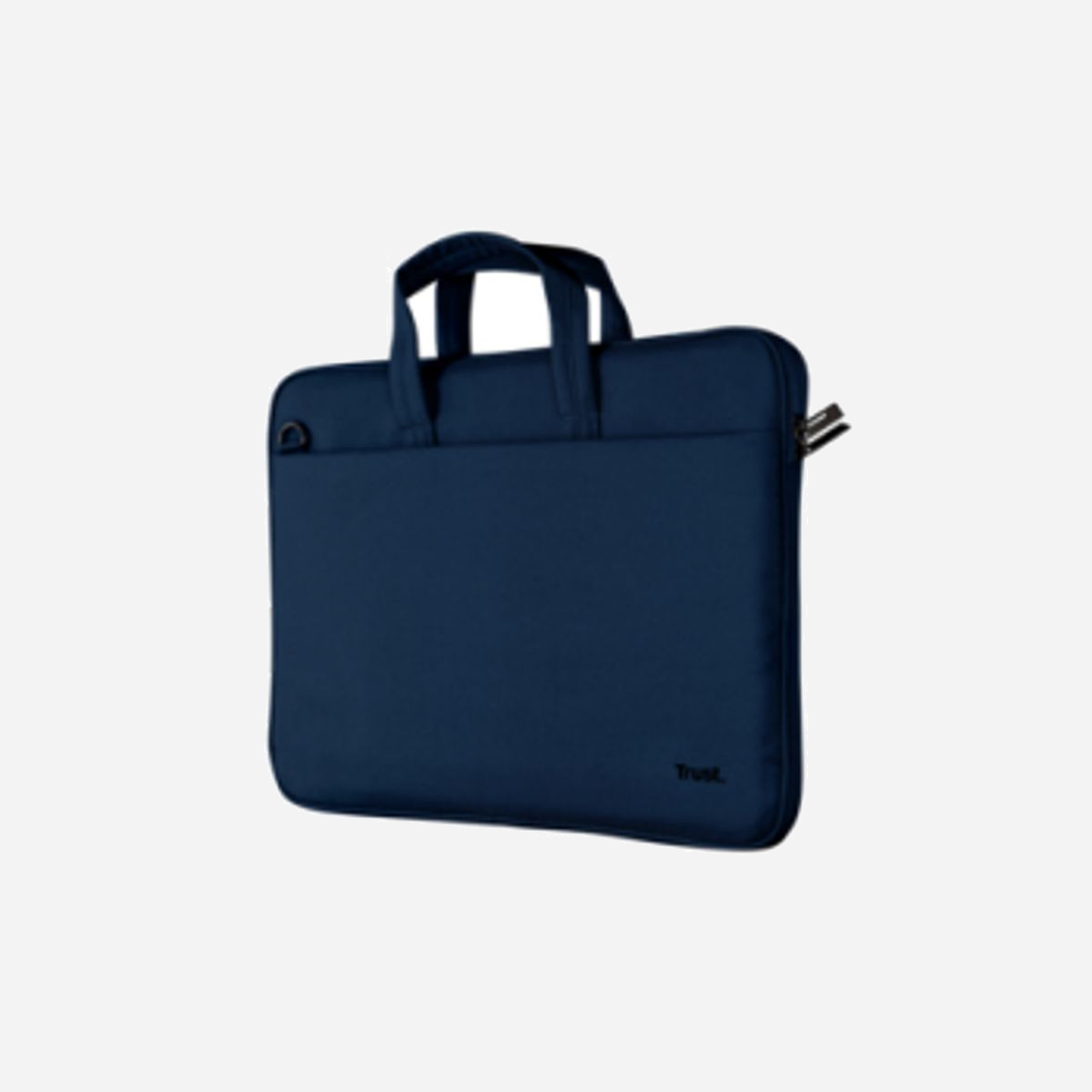 Malette Trust Bologna 14 pouces pour ordinateur portable avec poignée de transport coloris bleu 360g - La malette Trust Bologna 26208 offre une solution de transport compacte et sécurisée pour les professionnels équipés d'ordinateurs portables jusqu'à 14 pouces. Conçue en synthétique ABS robuste, cette malette protège efficacement votre matériel informatique lors de vos déplacements quotidiens ou en clientèle. Avec un poids plume de seulement 360 grammes et des dimensions optimisées de 270 x 270 x 20 mm, elle se glisse facilement dans un sac plus volumineux ou se transporte à la main grâce à sa poignée ergonomique. Son format carré garantit un ajustement parfait pour les ultraportables et notebooks professionnels de toutes marques. La fermeture à glissière assure un accès rapide à votre équipement tout en maintenant une protection optimale contre les chocs et les rayures. Le coloris bleu professionnel apporte une touche de modernité tout en restant sobre pour un usage en environnement d'entreprise. Cette malette répond aux besoins des collaborateurs mobiles, commerciaux itinérants, consultants et télétravailleurs qui recherchent une protection légère sans compromis sur la sécurité de leur matériel. Compatible avec l'ensemble des ordinateurs portables 14 pouces du marché, elle constitue un accessoire pratique pour séparer et organiser vos équipements informatiques dans votre sacoche principale. La Trust Bologna combine fonctionnalité, légèreté et résistance pour accompagner vos déplacements professionnels au quotidien.