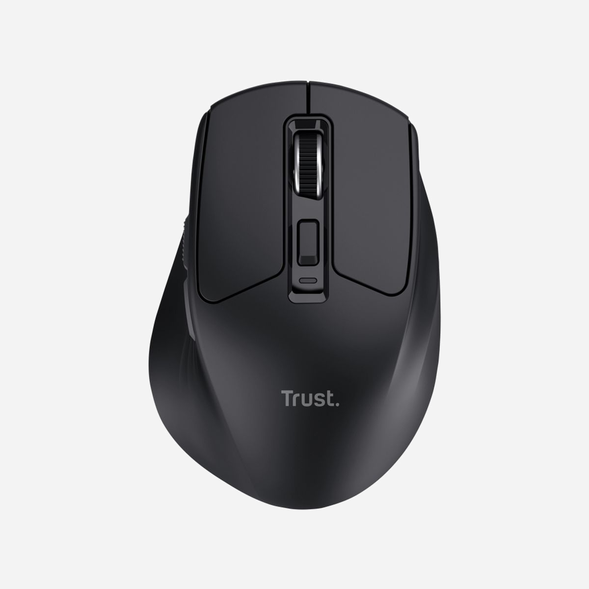 Souris Trust Niven sans fil RF 2.4GHz et Bluetooth 3200 DPI rechargeable USB-C pour droitier 3 appareils - La souris Trust Niven révolutionne votre productivité multi-appareils grâce à sa connectivité triple intelligente. Basculez instantanément entre trois équipements via son récepteur USB-C 2.4GHz et deux connexions Bluetooth distinctes. Un bouton dédié avec indicateurs LED vous permet de savoir en un coup d'œil quel appareil vous contrôlez, idéal pour les professionnels jonglant entre PC, tablette et smartphone. Conçue pour un usage intensif au bureau, cette souris rechargeable élimine définitivement les contraintes des piles jetables. Sa batterie intégrée offre jusqu'à 4 mois d'autonomie en utilisation continue, rechargeable simplement via le câble USB-C-C fourni. Un choix écoresponsable renforcé par sa fabrication intégrant 50% de plastique recyclé. Le confort ergonomique est au rendez-vous avec un repose-pouce optimisé pour les droitiers et des boutons silencieux qui préservent la tranquillité de vos collègues en open space. Sept boutons programmables, dont deux latéraux, accélèrent vos tâches quotidiennes, tandis que la résolution ajustable de 800 à 3200 DPI garantit une précision adaptée à chaque usage, du travail bureautique aux tâches graphiques. Compatible Windows 11, macOS, ChromeOS, Android et iOS, la Niven s'intègre parfaitement dans tout environnement professionnel hétérogène. Son format compact (110 x 73 x 44 mm) et son poids plume de 88g assurent une maniabilité optimale tout au long de la journée. Une solution complète pour les professionnels exigeants recherchant polyvalence, confort et responsabilité environnementale.