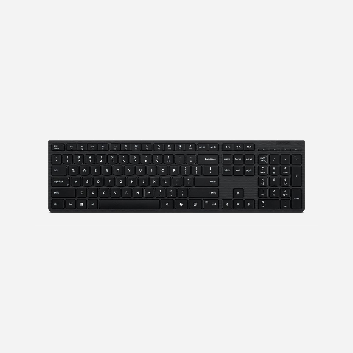 Clavier Lenovo 4Y41R64514 sans fil RF et Bluetooth AZERTY français 104 touches scissor switch gris - Le clavier Lenovo 4Y41R64514 offre une solution de frappe polyvalente et professionnelle, parfaitement adaptée aux environnements de bureau modernes et au télétravail. Sa double connectivité RF sans fil et Bluetooth permet de basculer facilement entre plusieurs appareils, optimisant ainsi votre espace de travail et votre productivité quotidienne. Doté de 104 touches en disposition AZERTY française et d'un pavé numérique complet, ce clavier taille réelle garantit un confort de saisie optimal pour tous vos travaux bureautiques, comptables ou de rédaction. La technologie scissor switch assure une frappe précise et silencieuse, avec une durée de vie exceptionnelle de 10 millions de frappes par touche, gage de fiabilité sur le long terme. La sécurité de vos données est renforcée par un cryptage AES 128 bits, essentiel en environnement professionnel. La présence d'une touche Copilot dédiée facilite l'accès aux fonctionnalités d'intelligence artificielle de Windows, tandis que les touches de raccourci améliorent votre efficacité au quotidien. L'autonomie constitue un atout majeur : la batterie lithium rechargeable de 420 mAh élimine le besoin de piles jetables et se recharge rapidement en 2 heures via port USB Type-C. Le récepteur USB Type-A inclus assure une connexion stable sur la bande 2,4 GHz. Avec son design sobre gris et sa hauteur ajustable, ce clavier s'intègre harmonieusement dans tout environnement professionnel tout en préservant votre confort ergonomique durant les longues sessions de travail.
