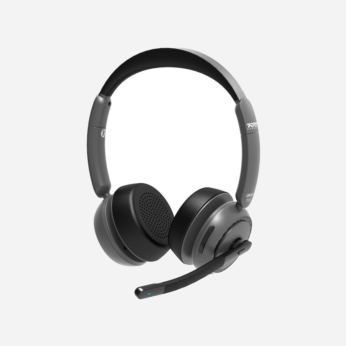 Casque Port Designs 912003 filaire et Bluetooth pour bureau 20-20000Hz portée 10m avec socle de chargement noir - Le casque Port Designs 912003 s'impose comme une solution audio professionnelle polyvalente, spécialement conçue pour les environnements de bureau et les centres d'appels exigeants. Sa double connectivité filaire et Bluetooth offre une flexibilité d'utilisation optimale, permettant de basculer aisément entre plusieurs appareils selon les besoins de votre journée de travail. Avec une autonomie exceptionnelle de 25 heures en communication continue, ce casque élimine les interruptions liées aux recharges fréquentes. Le socle de chargement USB Type-C inclus garantit un rangement pratique et une recharge rapide en seulement 2 heures, maintenant votre équipement toujours prêt à l'emploi. La qualité audio professionnelle se traduit par une réponse en fréquence étendue de 20 à 20000 Hz, assurant une restitution sonore fidèle pour vos communications et votre contenu multimédia. La réduction de bruit active améliore significativement la concentration en environnement bruyant, tandis que le microphone omnidirectionnel à suppression de bruit garantit une clarté vocale irréprochable lors de vos appels. Conçu pour le confort prolongé, l'arceau réglable et le poids contenu de 202 grammes permettent un port toute la journée sans fatigue. La portée sans fil de 10 mètres offre une liberté de mouvement appréciable lors de vos échanges téléphoniques. Ce casque professionnel représente un investissement durable pour équiper vos collaborateurs d'un outil de communication performant, fiable et ergonomique, adapté aux exigences des environnements professionnels modernes.