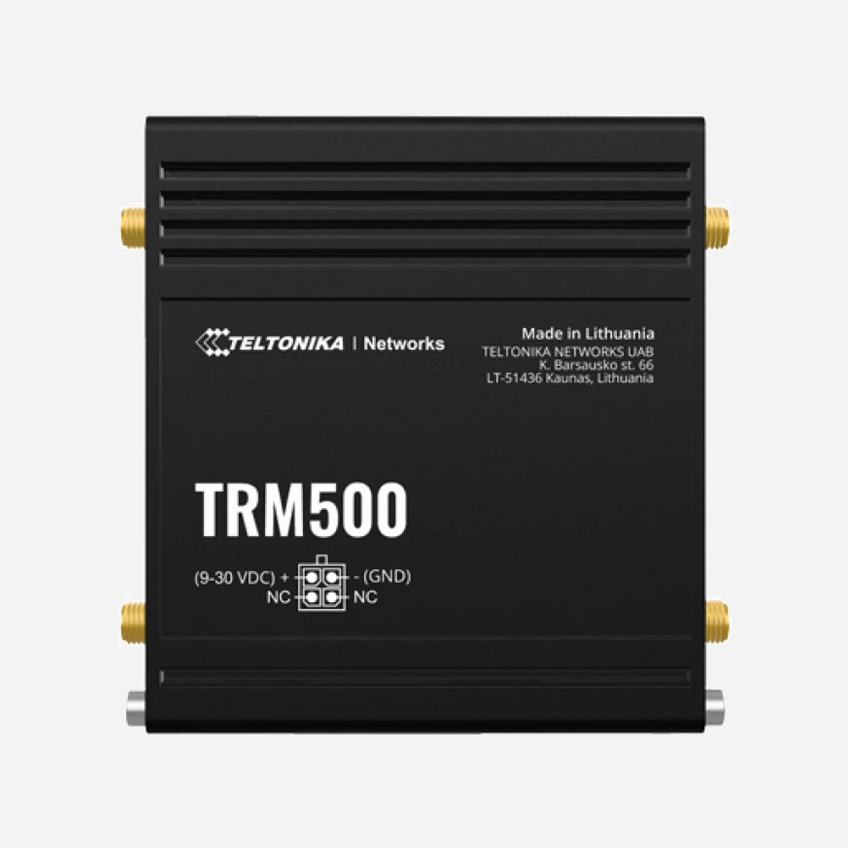 Modem Teltonika TRM500 USB Type-C antenne interne voyants réseau et énergie 83x25mm 94.5g noir - Le modem Teltonika TRM500 représente une solution de connectivité mobile professionnelle compacte et robuste, spécialement conçue pour les environnements B2B exigeants. Avec son interface USB Type-C moderne, ce modem plug-and-play s'intègre facilement à vos équipements informatiques existants, qu'il s'agisse de postes de travail, de serveurs ou de systèmes embarqués. Sa conception ultra-compacte de 83x85,4x25 mm pour seulement 94,5 g en fait un équipement discret et facilement transportable, idéal pour les déploiements sur sites distants, les installations temporaires ou les solutions de backup réseau. L'antenne interne simplifie l'installation tout en garantissant une connectivité fiable sans câblage externe encombrant. Les voyants de réseau et d'énergie intégrés permettent un diagnostic visuel instantané de l'état de connexion, facilitant la maintenance et le dépannage à distance. Cette fonctionnalité s'avère particulièrement précieuse pour les équipes IT gérant des infrastructures distribuées. La robustesse industrielle du TRM500 constitue un atout majeur : sa plage de température opérationnelle étendue de -40 à +75°C et sa résistance à l'humidité jusqu'à 90% lui permettent de fonctionner dans des conditions environnementales difficiles, des entrepôts non climatisés aux installations extérieures protégées. Applications types : connectivité de secours pour points de vente, télémétrie industrielle, systèmes de surveillance, kiosques interactifs, ou encore solutions IoT nécessitant une connexion cellulaire fiable et autonome.
