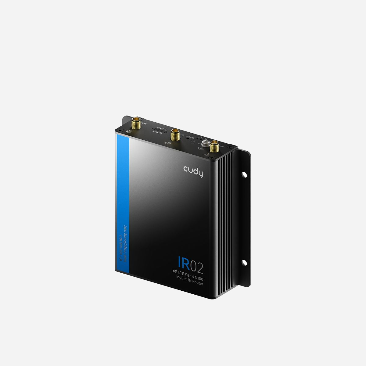 Routeur industriel Cudy IR02 4G LTE Cat 4 Wi-Fi N150 Fast Ethernet RS-232/485 boîtier métal noir - Le routeur industriel Cudy IR02 répond aux exigences des environnements professionnels nécessitant une connectivité cellulaire robuste et fiable. Conçu pour les applications industrielles, ce routeur 4G LTE Cat 4 offre une solution de communication complète adaptée aux installations fixes comme aux déploiements sur sites distants. Son boîtier métallique garantit une protection renforcée contre les contraintes environnementales, avec une plage de température de fonctionnement exceptionnelle de -40 à +75°C. Cette conception industrielle permet une installation en extérieur ou dans des locaux techniques non climatisés, là où les équipements grand public ne peuvent opérer. La double carte SIM assure une continuité de service optimale grâce au basculement automatique entre opérateurs. Cette redondance constitue un atout majeur pour les applications critiques nécessitant une disponibilité permanente : télésurveillance, monitoring industriel, systèmes de contrôle à distance. La connectivité Wi-Fi 4 (802.11n) à 150 Mbit/s et les deux ports Fast Ethernet permettent de raccorder simultanément équipements sans fil et appareils câblés. Les interfaces série RS-232/485 intégrées facilitent l'intégration avec des automates, capteurs et équipements industriels existants, évitant l'ajout de convertisseurs externes. Les fonctions de sécurité avancées (pare-feu, filtrage IP et MAC, WPA3) protègent vos communications. Le support VPN et la redirection de port simplifient l'accès sécurisé aux équipements distants. Le montage mural et la faible consommation (7W maximum) facilitent l'installation dans des armoires techniques ou des espaces restreints. Idéal pour la surveillance vidéo IP, la gestion de distributeurs automatiques, le monitoring environnemental ou la connectivité de secours, le Cudy IR02 constitue une passerelle industrielle complète et économique.