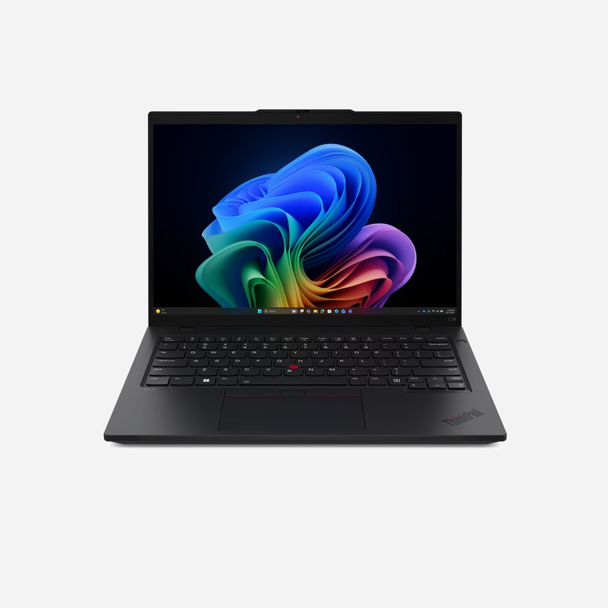 Ordinateur portable Lenovo ThinkPad L14 Gen 7 Intel Core Ultra 5 325 16GB DDR5 512GB SSD 14" WUXGA Wi-Fi 7 Windows 11 Pro noir - Le Lenovo ThinkPad L14 Gen 7 incarne l'excellence professionnelle pour les entreprises exigeantes. Équipé du processeur Intel Core Ultra 5 325 de dernière génération et de 16 Go de mémoire DDR5, cet ordinateur portable offre des performances remarquables pour le multitâche intensif et les applications métier gourmandes. Certifié Copilot+ PC, ce ThinkPad intègre l'intelligence artificielle directement dans votre flux de travail grâce à Intel AI Boost, capable de traiter jusqu'à 47 TOPs. Cette puissance de calcul neuronal transforme votre productivité en accélérant les tâches d'analyse, de création de contenu et de traitement de données. L'écran WUXGA de 14 pouces au format 16:10 offre 20% d'espace vertical supplémentaire par rapport aux formats traditionnels, idéal pour consulter documents et feuilles de calcul. Avec sa luminosité de 400 cd/m² et sa dalle IPS antireflet, vous travaillez confortablement en toute circonstance, même en mobilité. La connectivité professionnelle est exhaustive : Wi-Fi 7 pour des débits ultra-rapides, deux ports Thunderbolt 4 pour connecter écrans et périphériques haute performance, connectivité 4G intégrée pour rester productif partout. Le SSD NVMe de 512 Go garantit des démarrages instantanés et des transferts de fichiers véloces. La sécurité est au cœur de cette machine : lecteur d'empreintes digitales, puce TPM 2.0, caméra infrarouge pour l'authentification Windows Hello, et obturateur de confidentialité physique. Le clavier rétroéclairé résistant aux éclaboussures et la légendaire robustesse ThinkPad assurent une fiabilité à toute épreuve. Avec Windows 11 Pro préinstallé, ce ThinkPad L14 Gen 7 constitue l'outil de travail idéal pour les professionnels nomades et les équipes IT recherchant performance, sécurité et évolutivité dans un châssis compact de 1,39 kg.