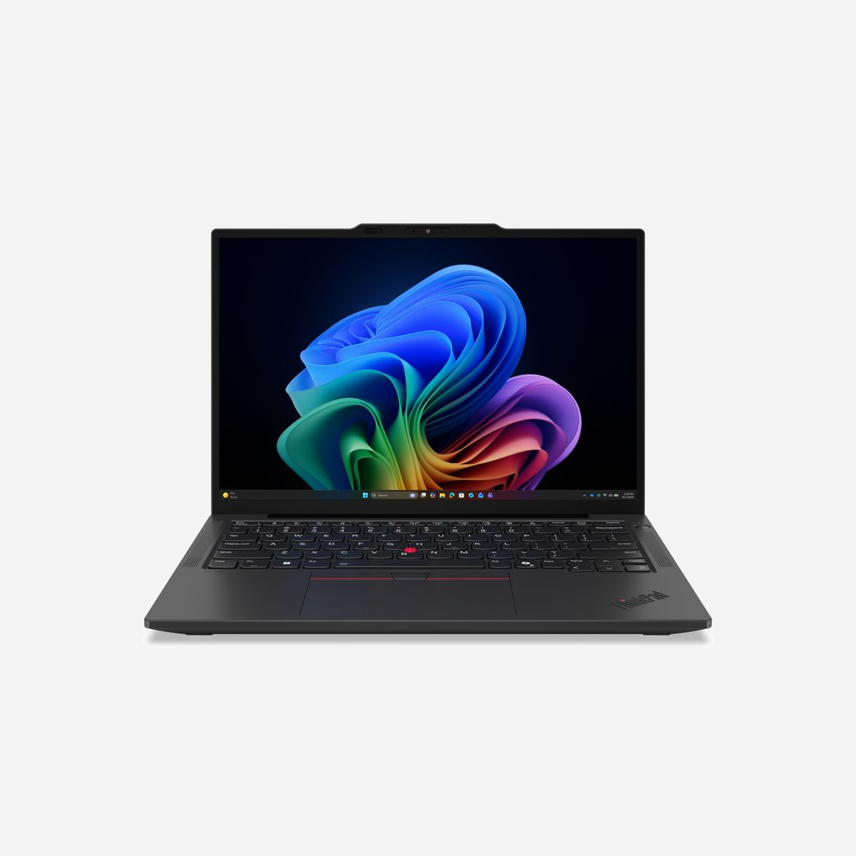 Ordinateur portable Lenovo ThinkPad X13 Gen 7 Intel Core Ultra 7 355 32GB LPDDR5x 1TB SSD 13.3" WUXGA Windows 11 Pro noir - Le Lenovo ThinkPad X13 Gen 7 incarne l'excellence de la mobilité professionnelle en combinant puissance, légèreté et sécurité dans un format ultra-compact de 13,3 pouces. Avec seulement 964 grammes, cet ultraportable accompagne les professionnels nomades sans compromis sur les performances. Propulsé par le processeur Intel Core Ultra 7 355 et certifié Copilot+ PC, ce ThinkPad intègre l'intelligence artificielle directement dans votre flux de travail quotidien. La généreuse configuration de 32 Go de mémoire LPDDR5x-SDRAM à 7467 MHz et le SSD NVMe de 1 To garantissent une réactivité exemplaire pour le multitâche intensif et le traitement de données volumineuses. L'écran WUXGA de 1920 x 1200 pixels au format 16:10 offre 12% d'espace vertical supplémentaire par rapport aux formats traditionnels, idéal pour la consultation de documents et tableurs. La dalle IPS antireflet de 400 cd/m² avec couverture sRGB à 100% assure un confort visuel optimal en toute circonstance, même en extérieur. La connectivité professionnelle est complète avec deux ports Thunderbolt 4 permettant transferts ultra-rapides et connexion d'écrans 4K, un port USB-A 3.2, HDMI 2.1 et Wi-Fi 7 pour des débits réseau de nouvelle génération. Le clavier rétroéclairé ThinkPad UltraNav garantit une frappe précise et confortable. La sécurité est renforcée par le lecteur d'empreintes digitales, la caméra infrarouge compatible Windows Hello, le volet de confidentialité physique et la puce TPM 2.0. Windows 11 Pro préinstallé offre les outils de gestion et de chiffrement indispensables aux environnements d'entreprise.