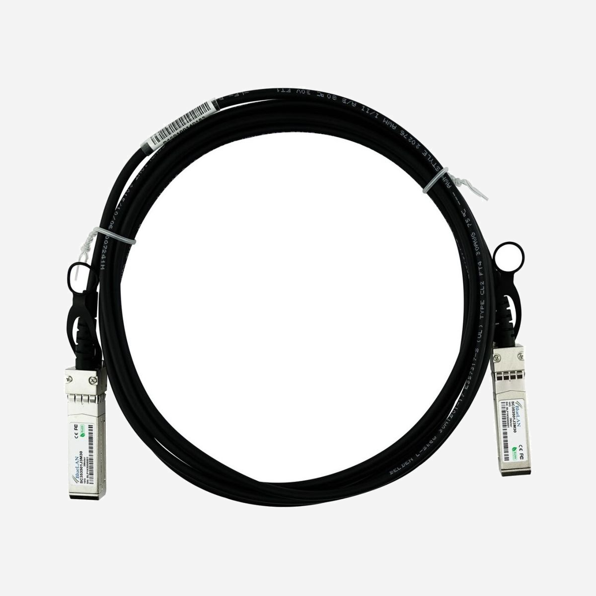Câble réseau BlueOptics SFP-10G-C1M 10G SFP+ vers SFP+ 1 mètre Direct Attach Copper noir - BlueOptics SFP-10G-C1M. Longueur de câble: 1 m, Connecteur 1: SFP+, Connecteur 2: SFP+, Genre du connecteur: Mâle/Mâle