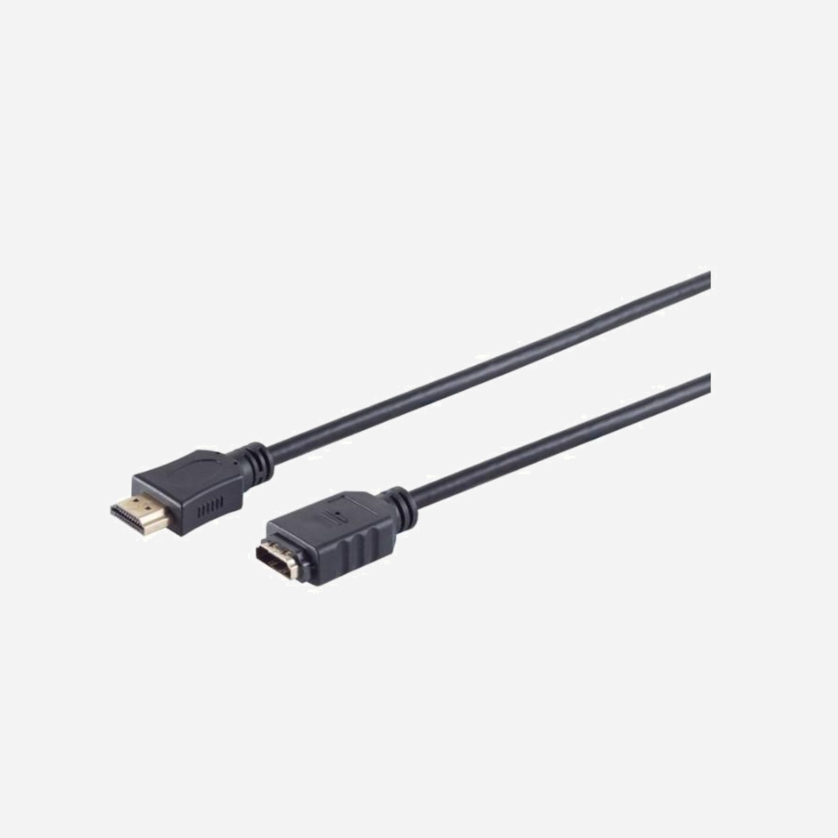 Câble HDMI Microconnect HDM19195FV1.4 5m Type A 1.4 High Speed 10.2Gbps 4K@30Hz HDCP 2.2 CEC ARC 3D noir - Le câble HDMI Microconnect HDM19195FV1.4 constitue une solution professionnelle pour étendre vos installations audiovisuelles sans compromettre la qualité du signal. Avec ses 5 mètres de longueur et sa configuration Type A mâle vers femelle, ce câble d'extension répond aux besoins des environnements professionnels exigeants. Conforme à la norme HDMI 1.4 High Speed, ce câble garantit un débit de 10,2 Gbps, permettant la transmission fluide de contenus 4K à 30Hz. La compatibilité HDCP 2.2 assure la lecture de contenus protégés, tandis que les technologies CEC et ARC simplifient le contrôle et le routage audio de vos équipements connectés. Les professionnels apprécieront particulièrement la qualité de fabrication : conducteurs en cuivre, contacts plaqués or pour une connectivité optimale, et diamètre de 6 mm garantissant robustesse et durabilité. Le câble prend en charge la 3D, le HDR et intègre un canal Ethernet HDMI pour les applications nécessitant une connectivité réseau. Idéal pour les salles de réunion, les installations de signalétique numérique, les espaces de formation ou les configurations home cinéma professionnelles, ce câble d'extension permet de positionner vos écrans et projecteurs à distance optimale de vos sources sans multiplication des équipements intermédiaires. La certification High Speed et la conception soignée éliminent les risques de dégradation du signal, assurant une transmission stable et fiable sur toute la longueur du câble.