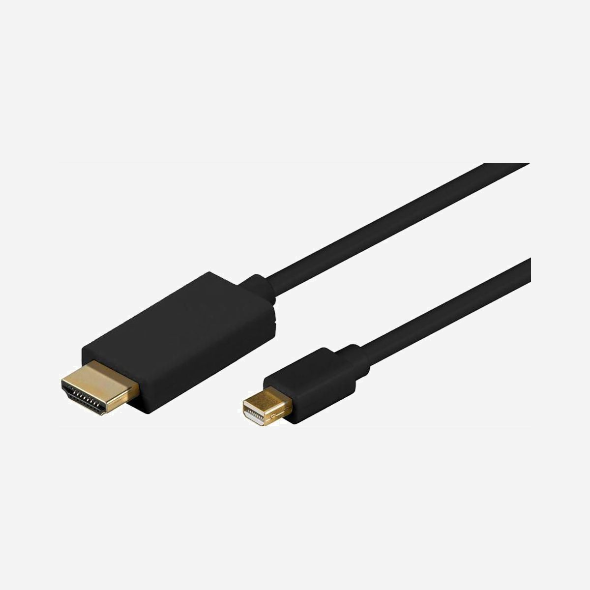 Câble Microconnect MDPHDMI5B Mini DisplayPort vers HDMI Type A 5m transmission audio/vidéo noir - Le câble MicroConnect MDPHDMI5B constitue une solution professionnelle pour relier vos équipements Mini DisplayPort à tout écran ou projecteur HDMI. Avec ses 5 mètres de longueur, il offre une flexibilité d'installation appréciable dans les salles de réunion, les espaces de formation ou les postes de travail nécessitant une distance importante entre la source et l'affichage. Ce câble assure une transmission simultanée du signal vidéo et audio en Full HD 1920 x 1080 pixels, compatible avec les contenus 3D. La certification HDCP 2.2 garantit la lecture des contenus protégés, un critère essentiel pour les présentations professionnelles et les applications multimédias. Les connecteurs plaqués or assurent une conductivité optimale et une résistance accrue à la corrosion, gage de fiabilité dans le temps. Idéal pour connecter des ordinateurs portables professionnels, des stations de travail ou des tablettes équipés de Mini DisplayPort vers des écrans de bureau, des vidéoprojecteurs ou des écrans de grande taille, ce câble répond aux exigences des environnements professionnels. Le chipset PS8121E intégré garantit une conversion de signal stable et performante. La conception en cuivre de qualité et le blindage PVC assurent l'intégrité du signal sur toute la longueur du câble. MicroConnect, fabricant européen fort de plus de 20 ans d'expérience, applique des standards de fabrication rigoureux pour offrir des produits durables et fiables. Une solution plug-and-play efficace pour vos besoins de connectivité audiovisuelle professionnelle au quotidien.