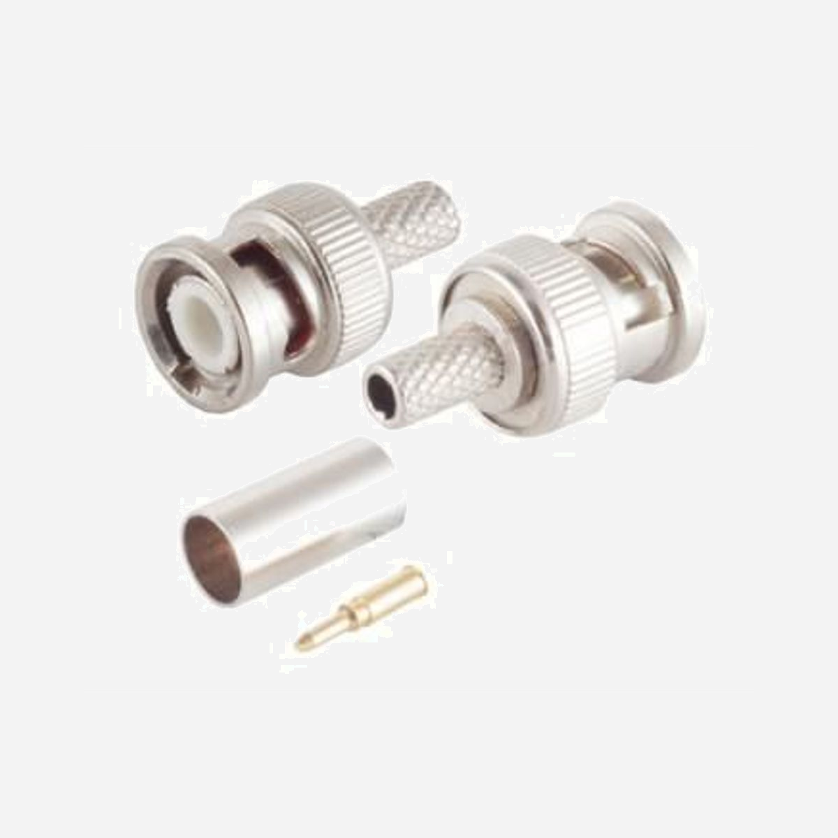 Connecteur coaxial Microconnect BNC59M mâle BNC 50 ohms pour câble RG59 montage soudure - Le connecteur coaxial BNC59M de Microconnect constitue une solution fiable pour vos installations vidéo professionnelles et systèmes de surveillance. Conçu spécifiquement pour les câbles RG59, ce connecteur mâle BNC 50 ohms garantit une transmission optimale du signal dans vos infrastructures de sécurité et de vidéosurveillance. Sa construction en métal avec finition acier inoxydable assure une excellente durabilité et une résistance à la corrosion, même dans des environnements exigeants. Le montage par soudure offre une connexion mécanique et électrique supérieure, éliminant les risques de déconnexion accidentelle et garantissant une impédance constante pour préserver l'intégrité du signal vidéo. Avec un poids de seulement 10 grammes, ce connecteur facilite les installations en hauteur et les déploiements sur de longues distances sans alourdir les câbles. Son format compact permet une intégration discrète dans vos armoires techniques et boîtiers de raccordement. Idéal pour les intégrateurs système, installateurs de vidéosurveillance et services techniques, le BNC59M répond aux besoins des projets nécessitant des connexions coaxiales professionnelles. Que ce soit pour relier des caméras analogiques, des moniteurs de contrôle ou des équipements de distribution vidéo, ce connecteur assure des performances constantes. Microconnect s'engage sur la qualité avec une garantie de 25 ans, témoignant de la robustesse de ses composants. Un choix rationnel pour sécuriser vos investissements en infrastructure de transmission vidéo.