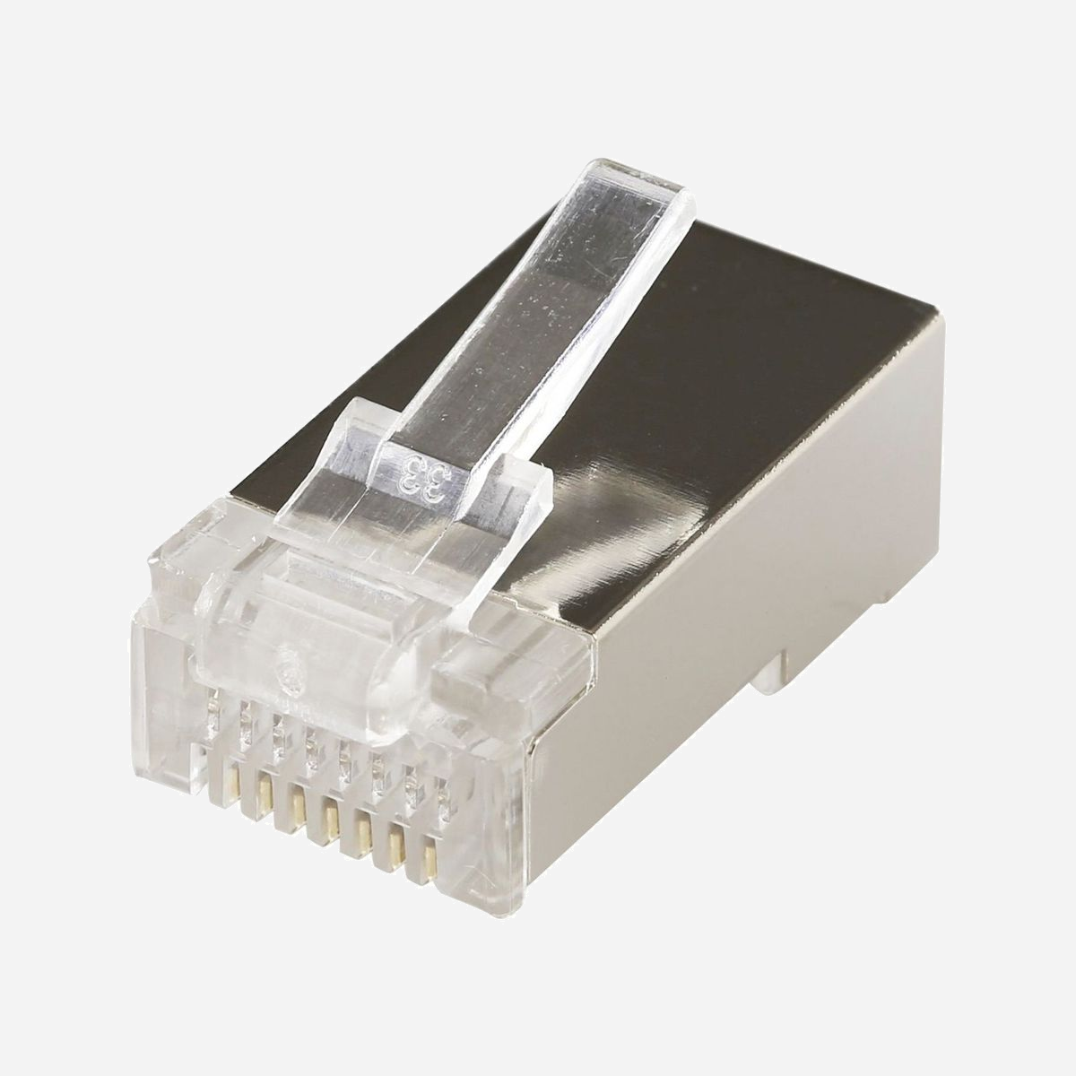 Connecteurs RJ45 Microconnect CON5FTPE Cat5e F/UTP blindés aluminium pack de 100 unités pour câblage réseau - Les connecteurs RJ45 Microconnect CON5FTPE représentent une solution professionnelle pour tous vos projets de câblage réseau Cat5e. Ce pack de 100 unités blindées F/UTP répond aux exigences des installateurs qui recherchent fiabilité et efficacité sur leurs chantiers. Le blindage aluminium de ces connecteurs assure une protection optimale contre les interférences électromagnétiques, garantissant ainsi l'intégrité de vos transmissions de données. Cette caractéristique s'avère particulièrement précieuse dans les environnements professionnels où cohabitent de nombreux équipements électriques susceptibles de générer des perturbations. Conçus pour faciliter la terminaison des câbles Cat5e FTP, ces connecteurs permettent de réaliser des installations rapides et conformes aux standards. Leur conception étudiée minimise les pertes de signal et optimise les taux de transfert, assurant des performances réseau stables et durables. Le conditionnement par 100 unités convient parfaitement aux professionnels du câblage, bureaux d'études et services informatiques qui gèrent des projets d'infrastructure de taille moyenne à importante. Ce format permet de disposer d'un stock suffisant pour mener à bien vos installations sans rupture d'approvisionnement. Microconnect capitalise sur plus de 20 ans d'expérience dans les composants réseau pour proposer ce produit fiable et éprouvé. Que vous soyez installateur professionnel ou technicien informatique, ces connecteurs vous accompagnent dans la création d'une infrastructure réseau performante et pérenne.