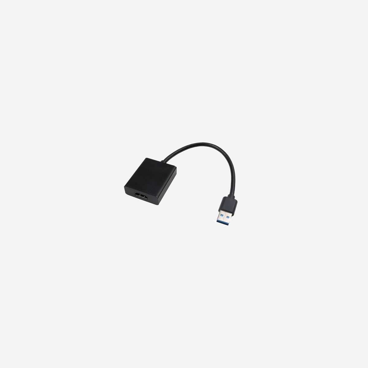 Adaptateur Microconnect MC-USB3.0HDMI USB 3.0 vers HDMI Type A 0,15m pour extension écran noir - L'adaptateur Microconnect MC-USB3.0HDMI constitue une solution pratique et compacte pour étendre votre espace de travail numérique. Grâce à sa connectivité USB 3.0 vers HDMI Type A, cet accessoire permet de connecter instantanément un écran supplémentaire à votre ordinateur portable ou station de travail, sans nécessiter de carte graphique additionnelle. Avec une longueur de câble de 15 cm, cet adaptateur s'intègre discrètement dans votre environnement professionnel. Il prend en charge la résolution Full HD 1920 x 1080 pixels à 60 Hz, offrant une qualité d'image fluide et nette, idéale pour la consultation de documents, les présentations clients ou le multitâche quotidien. La compatibilité étendue avec les systèmes d'exploitation Windows et Mac garantit une intégration simple dans votre infrastructure existante. Les connecteurs plaqués nickel assurent une transmission stable du signal et une durabilité accrue face aux branchements répétés. Pesant seulement 40 grammes, cet adaptateur se transporte facilement pour les déplacements professionnels. Il répond aux besoins des collaborateurs en télétravail, des équipes commerciales itinérantes ou de tout professionnel souhaitant optimiser sa productivité grâce à un double affichage. La certification HDMI 2.0 garantit une compatibilité avec les écrans récents et une bande passante suffisante pour les applications bureautiques courantes. Solution plug-and-play, cet adaptateur Microconnect simplifie le déploiement d'environnements multi-écrans sans intervention technique complexe.