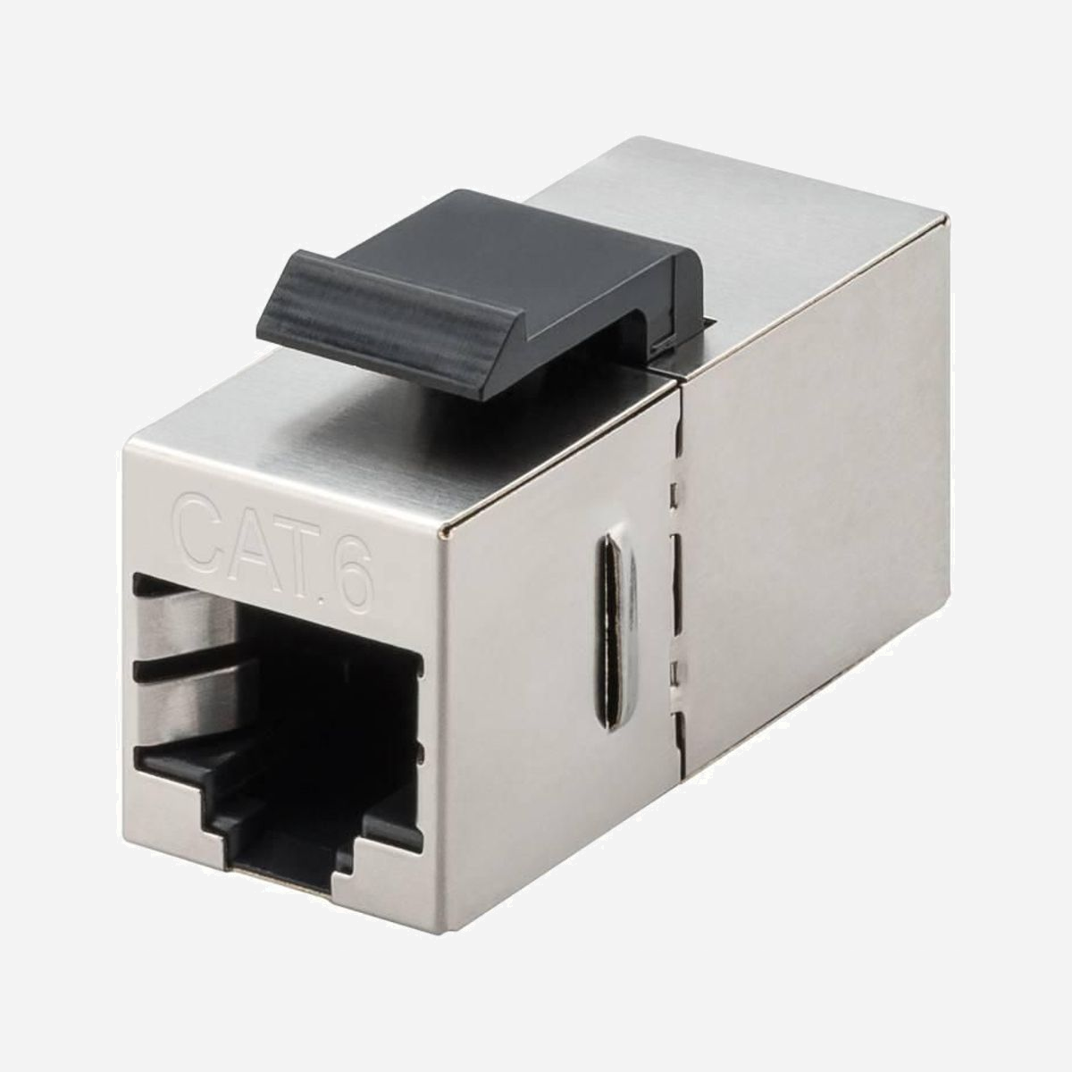 Module Keystone Microconnect CAT6 STP blindé KEYSTONE-11 pour câblage réseau structuré haute performance - Le module Keystone KEYSTONE-11 de Microconnect constitue une solution professionnelle pour le déploiement de réseaux Cat6 dans les environnements exigeants. Conçu avec un blindage STP (Shielded Twisted Pair), ce connecteur offre une protection efficace contre les interférences électromagnétiques et la diaphonie, garantissant ainsi l'intégrité de vos transmissions de données même dans les zones à forte pollution électrique. Son boîtier métallique noir assure une robustesse mécanique supérieure et une continuité optimale du blindage, des atouts essentiels pour les installations en centres de données, bureaux techniques ou environnements industriels. Compatible avec les câbles Cat6, ce module permet d'atteindre des débits jusqu'à 1 Gbit/s sur des distances adaptées aux normes de câblage structuré. L'installation s'effectue rapidement grâce à son format Keystone standard, compatible avec les panneaux de brassage, boîtiers muraux et prises modulaires du marché. Les deux connecteurs RJ-45 femelles facilitent le raccordement des câbles réseau tout en maintenant une organisation propre de votre infrastructure. Avec ses 10 grammes seulement, ce module s'intègre discrètement dans vos installations sans surcharger les supports. Microconnect capitalise sur plus de 20 ans d'expérience dans les solutions de connectivité pour offrir un produit fiable, adapté aux déploiements professionnels nécessitant performance et pérennité. Idéal pour moderniser une infrastructure existante ou créer un nouveau réseau structuré, le KEYSTONE-11 répond aux exigences des professionnels IT recherchant qualité et fiabilité pour leurs projets de câblage.