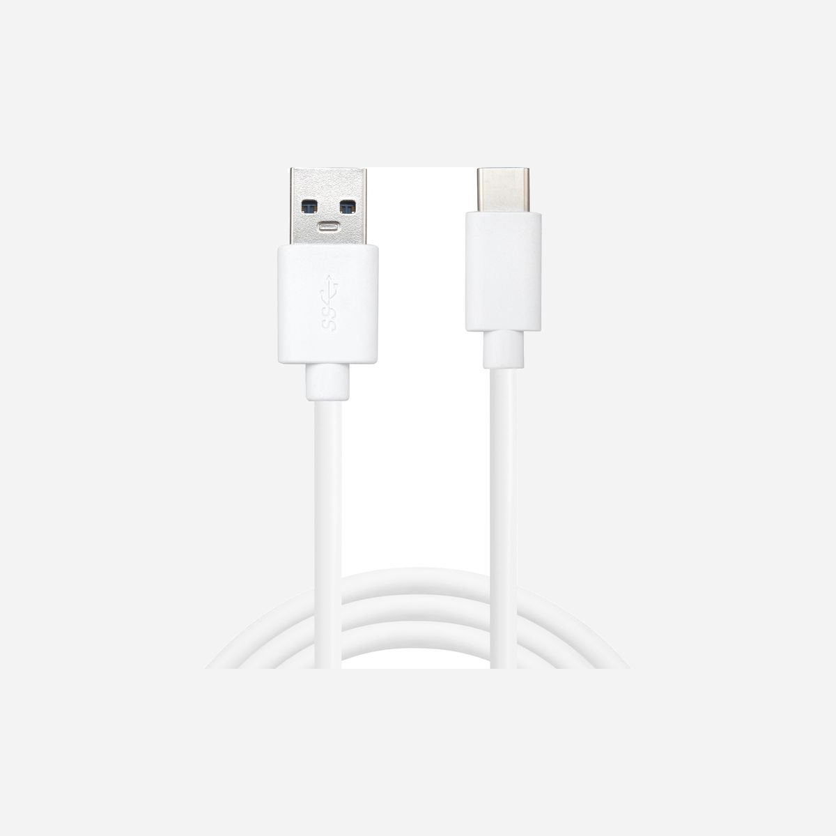 Câble Sandberg USB-C 3.1 vers USB-A 3.0 1 mètre avec support charge et transfert de données réf. 336-15 - Le câble Sandberg USB-C 3.1 vers USB-A 3.0 référence 336-15 constitue une solution de connectivité essentielle pour les environnements professionnels équipés d'appareils récents et d'infrastructures informatiques existantes. Ce câble d'un mètre permet de relier vos périphériques USB-C modernes à des ports USB-A traditionnels, assurant ainsi une compatibilité optimale avec votre parc informatique actuel. Grâce à la norme USB 3.2 Gen 1, ce câble garantit des transferts de données rapides jusqu'à 5 Gbit/s, idéal pour la synchronisation de fichiers volumineux, les sauvegardes régulières ou le transfert de documents professionnels. La fonction de charge intégrée permet simultanément d'alimenter vos smartphones, tablettes ou ordinateurs portables équipés USB-C directement depuis un port USB-A de votre ordinateur ou d'un hub existant. Son format compact d'un mètre offre une flexibilité d'utilisation sur poste de travail sans encombrement excessif. La conception Plug and Play élimine tout besoin d'installation de pilotes, permettant une mise en service immédiate. Les connecteurs mâle-mâle droits facilitent le branchement dans toutes les configurations. Avec un poids de seulement 34 grammes, ce câble Sandberg se transporte aisément pour les déplacements professionnels. Sa finition blanche s'intègre discrètement dans les environnements de bureau modernes. Une solution pratique et fiable pour maintenir la productivité de vos équipes tout en préservant vos investissements matériels existants.