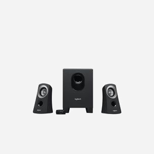 Logitech Z313 - Système Audio 2.1 PC - 25W RMS, 50W PMPO, Subwoofer 15W, Satellites 5W, 48-20000Hz, Jack 3.5mm, Télécommande filaire, Compatible Windows/macOS
