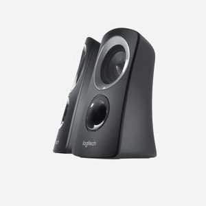 Logitech Z313 - Système Audio 2.1 PC - 25W RMS, 50W PMPO, Subwoofer 15W, Satellites 5W, 48-20000Hz, Jack 3.5mm, Télécommande filaire, Compatible Windows/macOS - Miniature 3